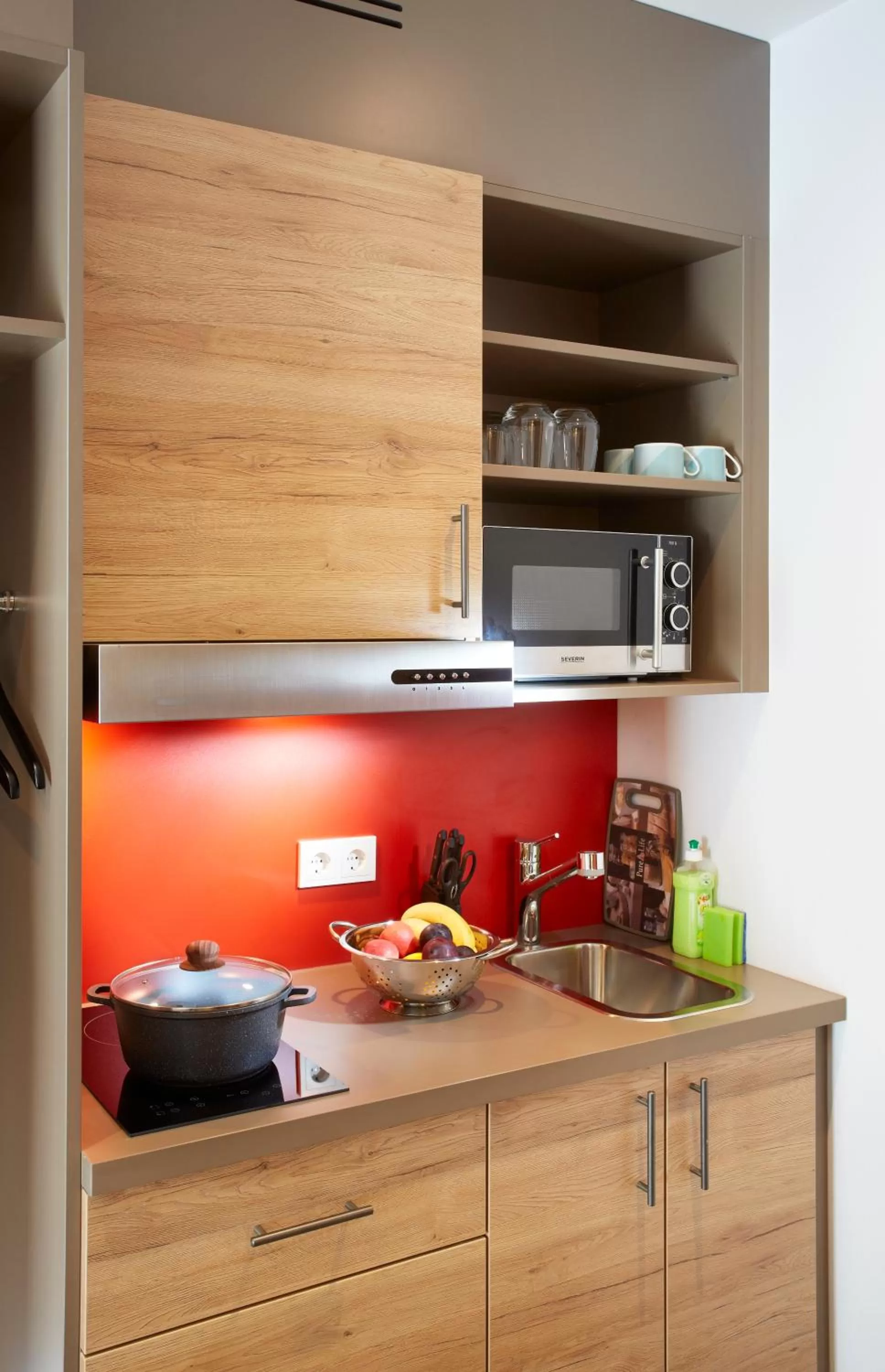 Kitchen/Kitchenette in Hotel & Restaurant Wilder Mann