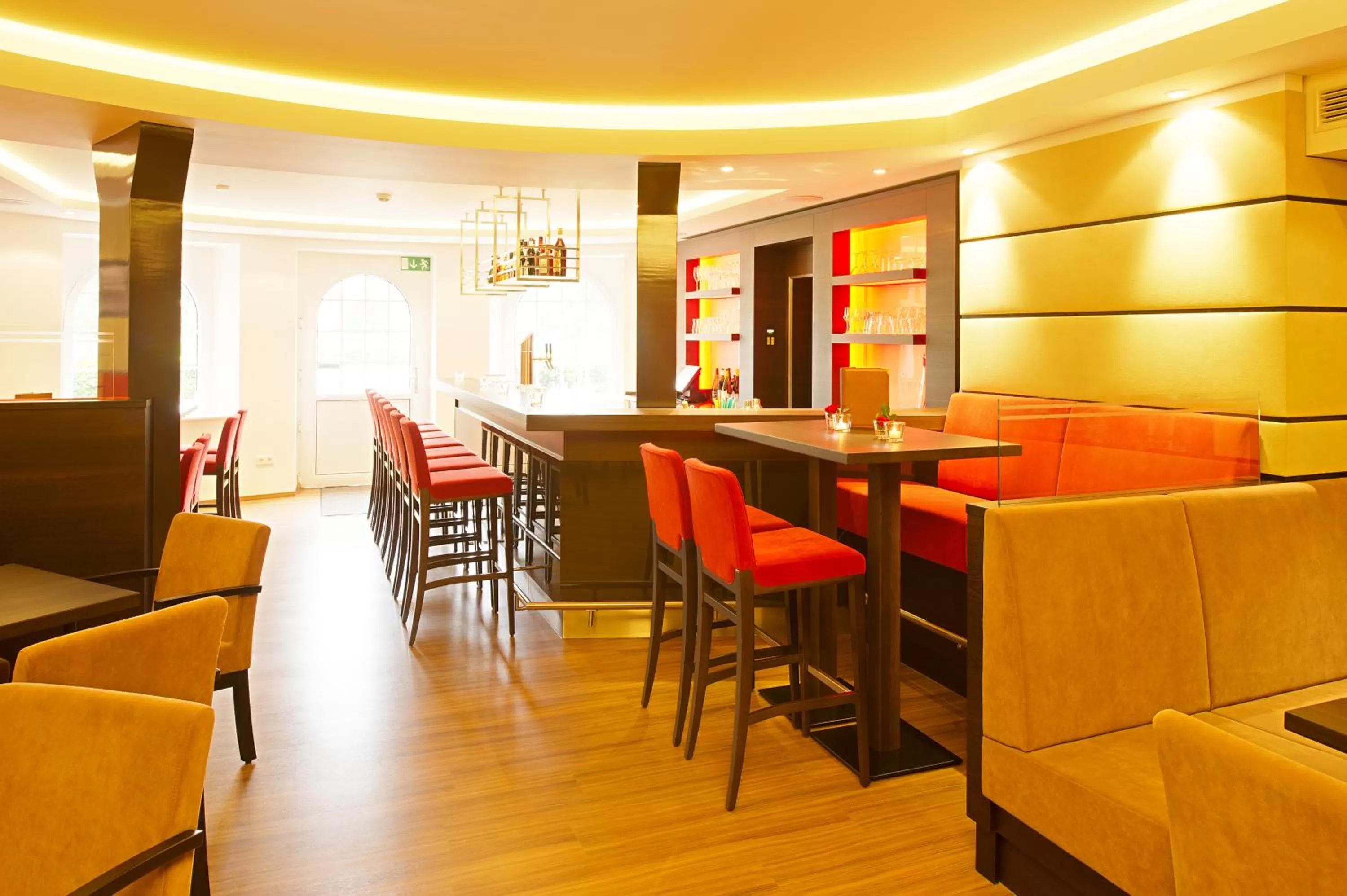 Lounge or bar, Restaurant/Places to Eat in Hotel Villa Dürkopp