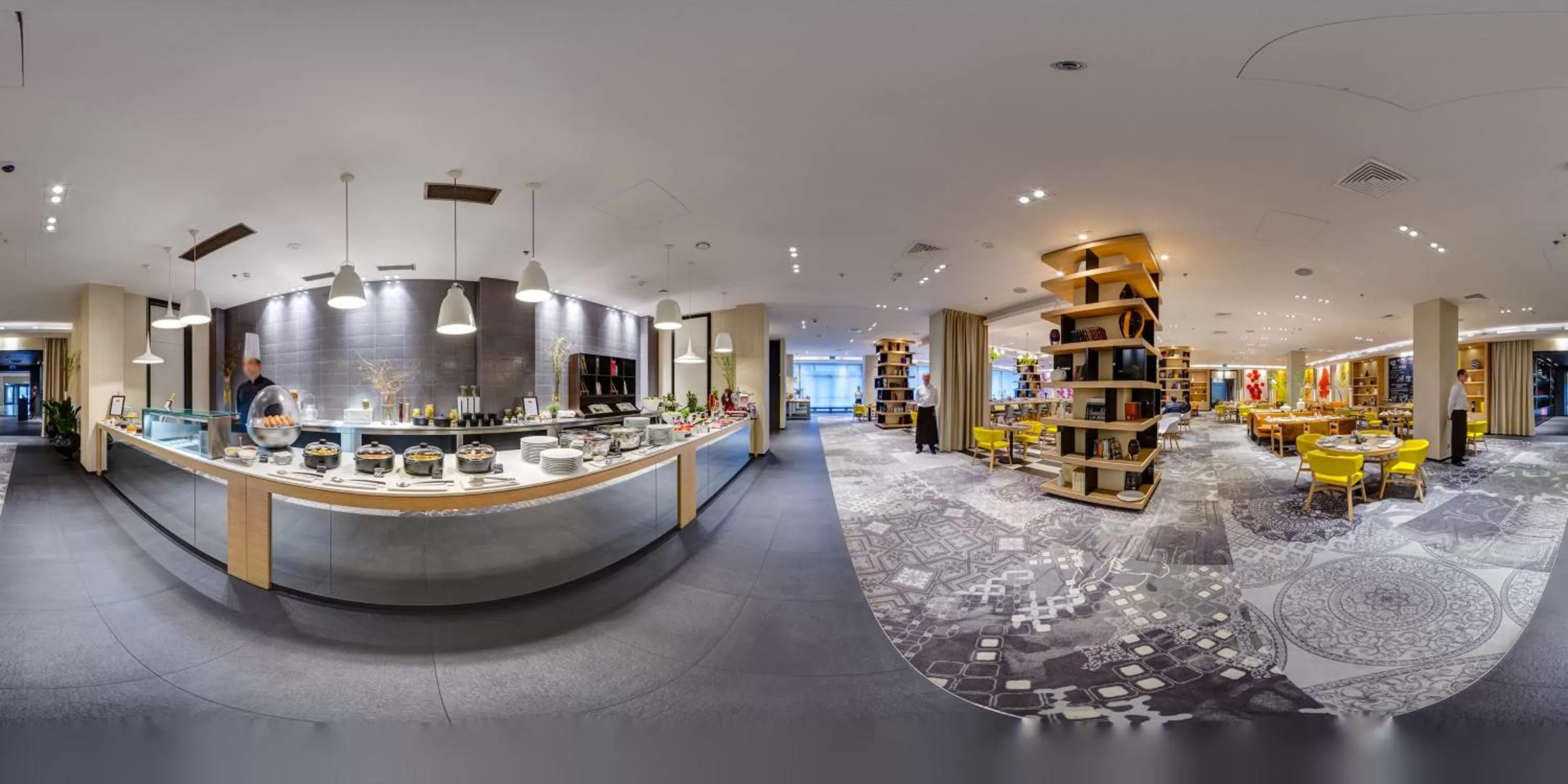 Buffet breakfast in Sofitel Warsaw Victoria