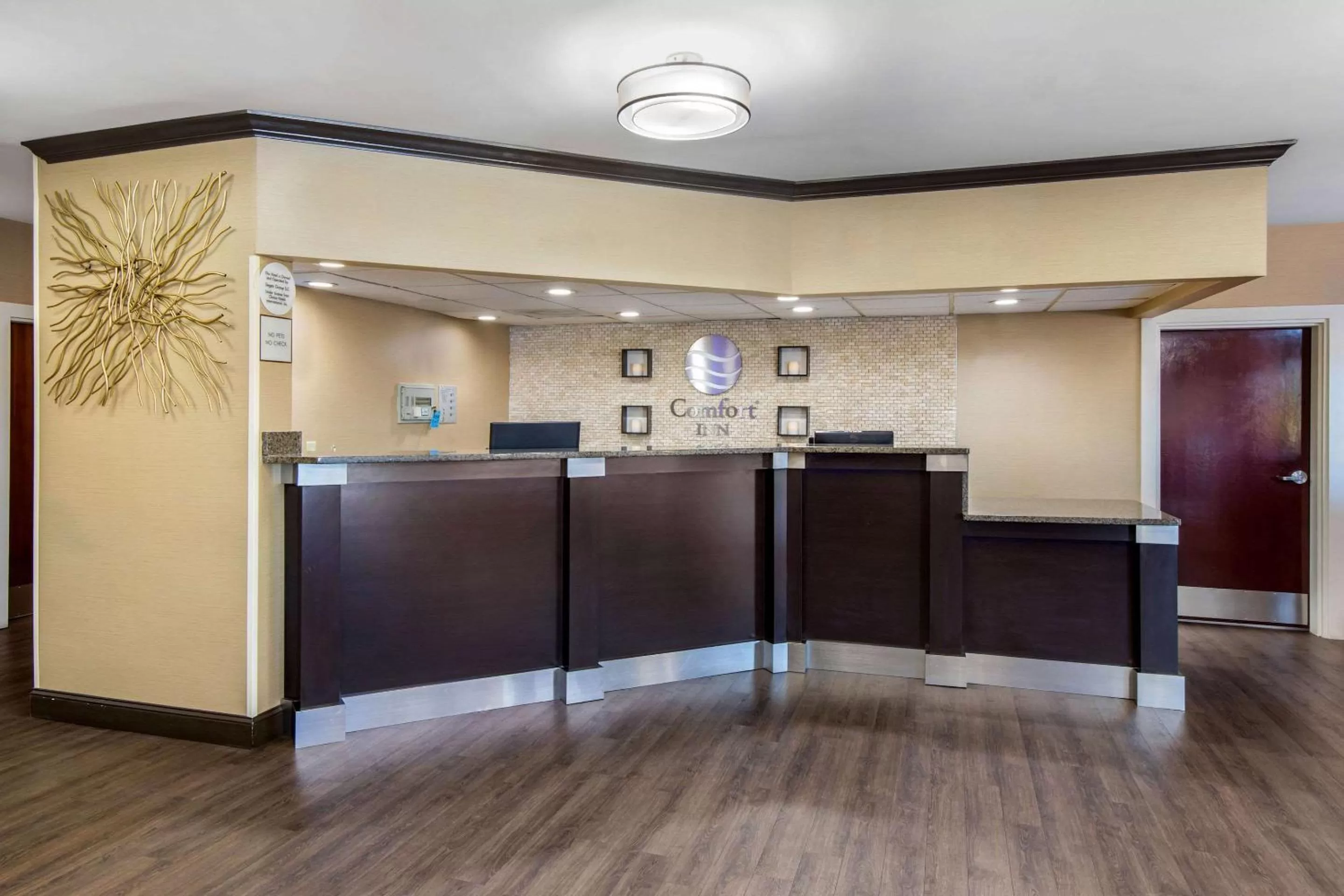 Lobby or reception in Comfort Inn Shelby