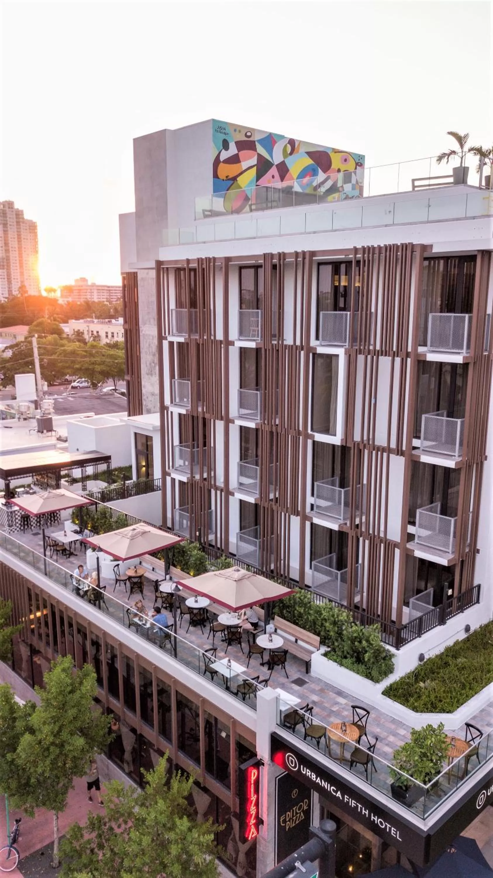 Property building in Upsun Hotel