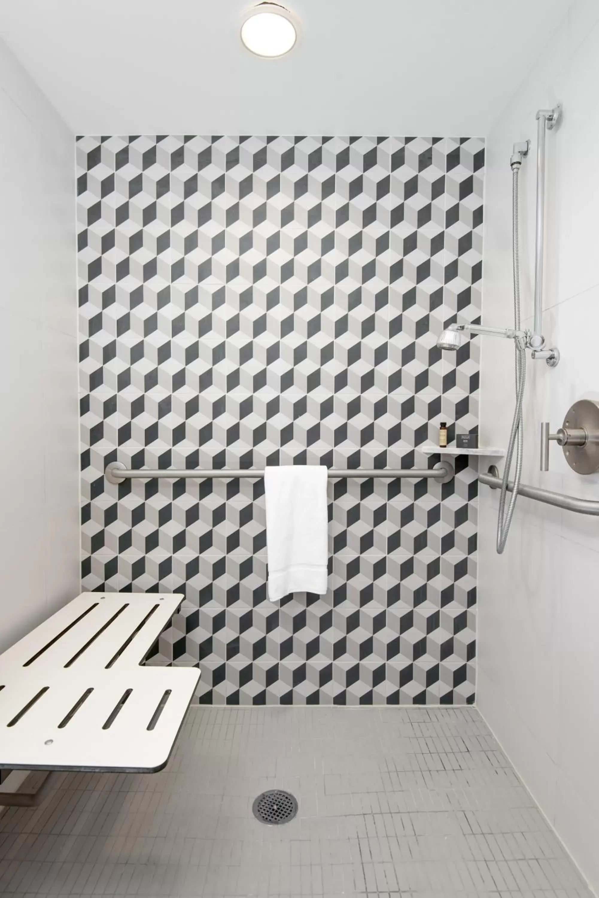 Premium King Room with Roll-In Shower - Disability Access in The Duniway Portland, A Hilton Hotel Premium King Room with Roll-In Shower - Disability Access in The Duniway Portland, A Hilton Hotel