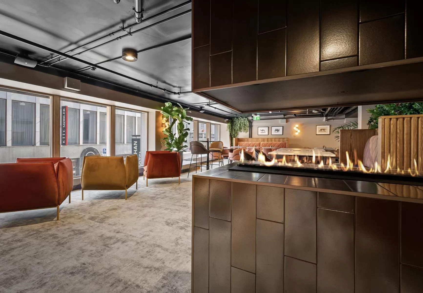 Lounge or bar in Karl Johan Hotel