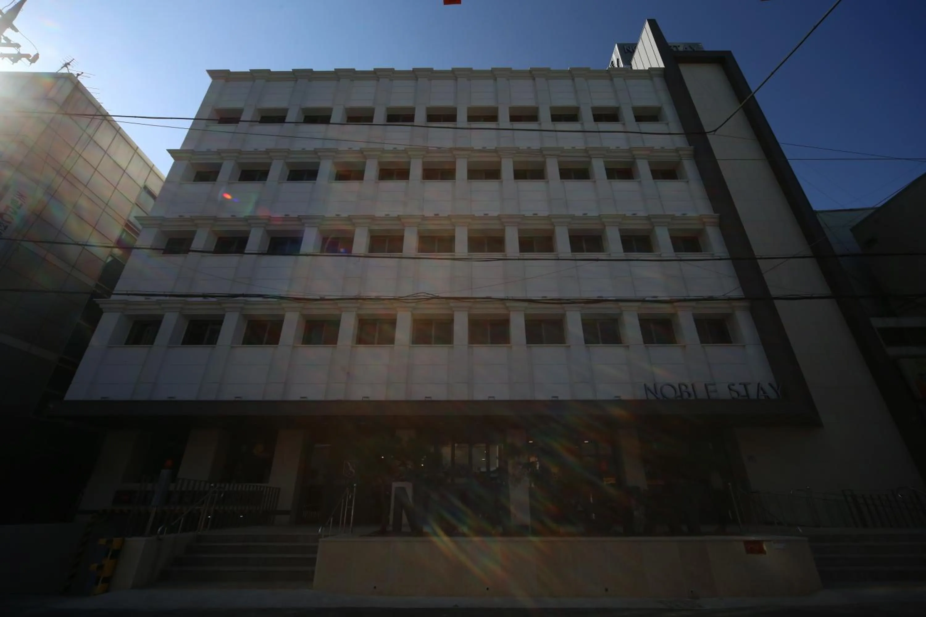 Property building in Hotel Noblestay