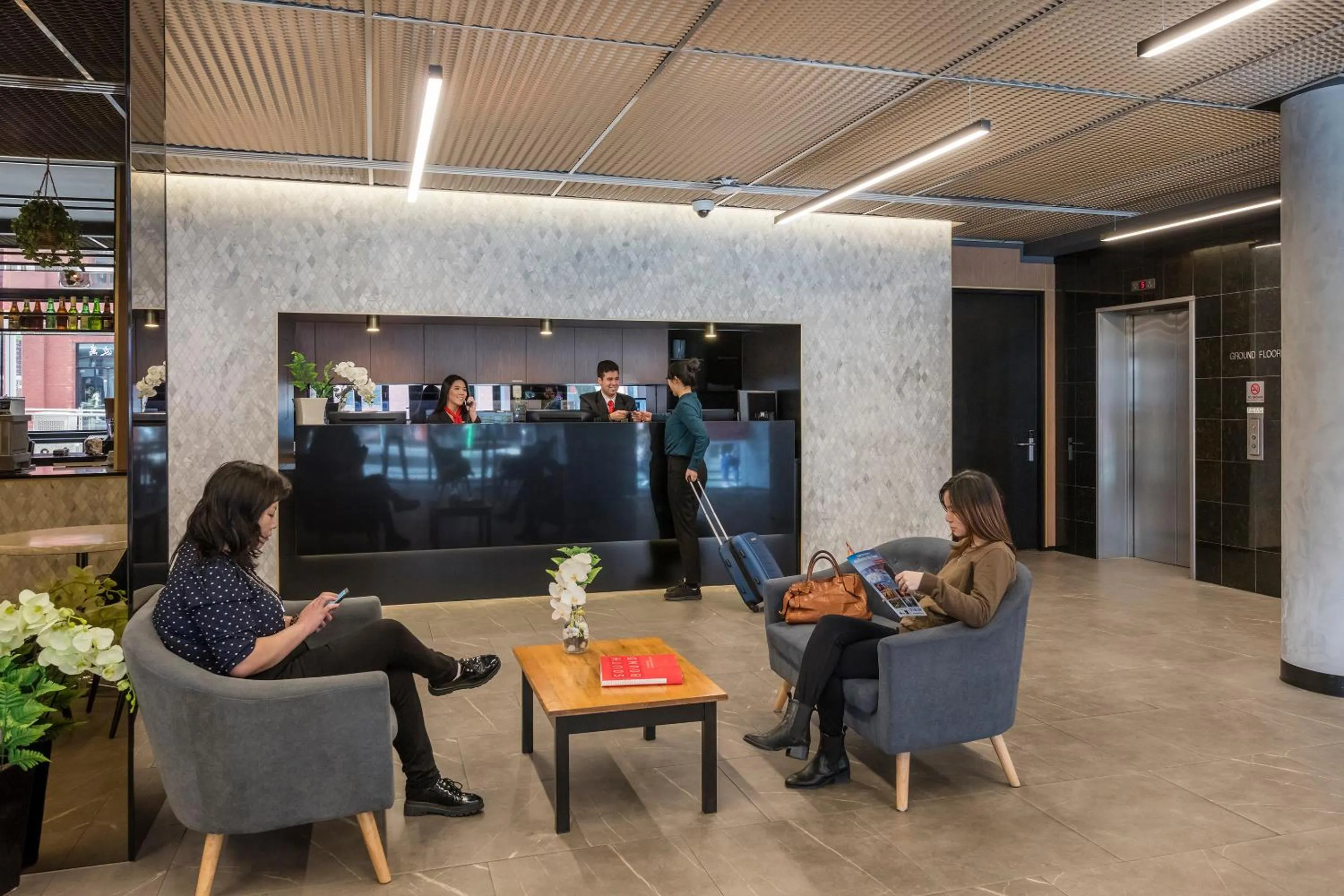 Lobby or reception in Arrow on Swanston