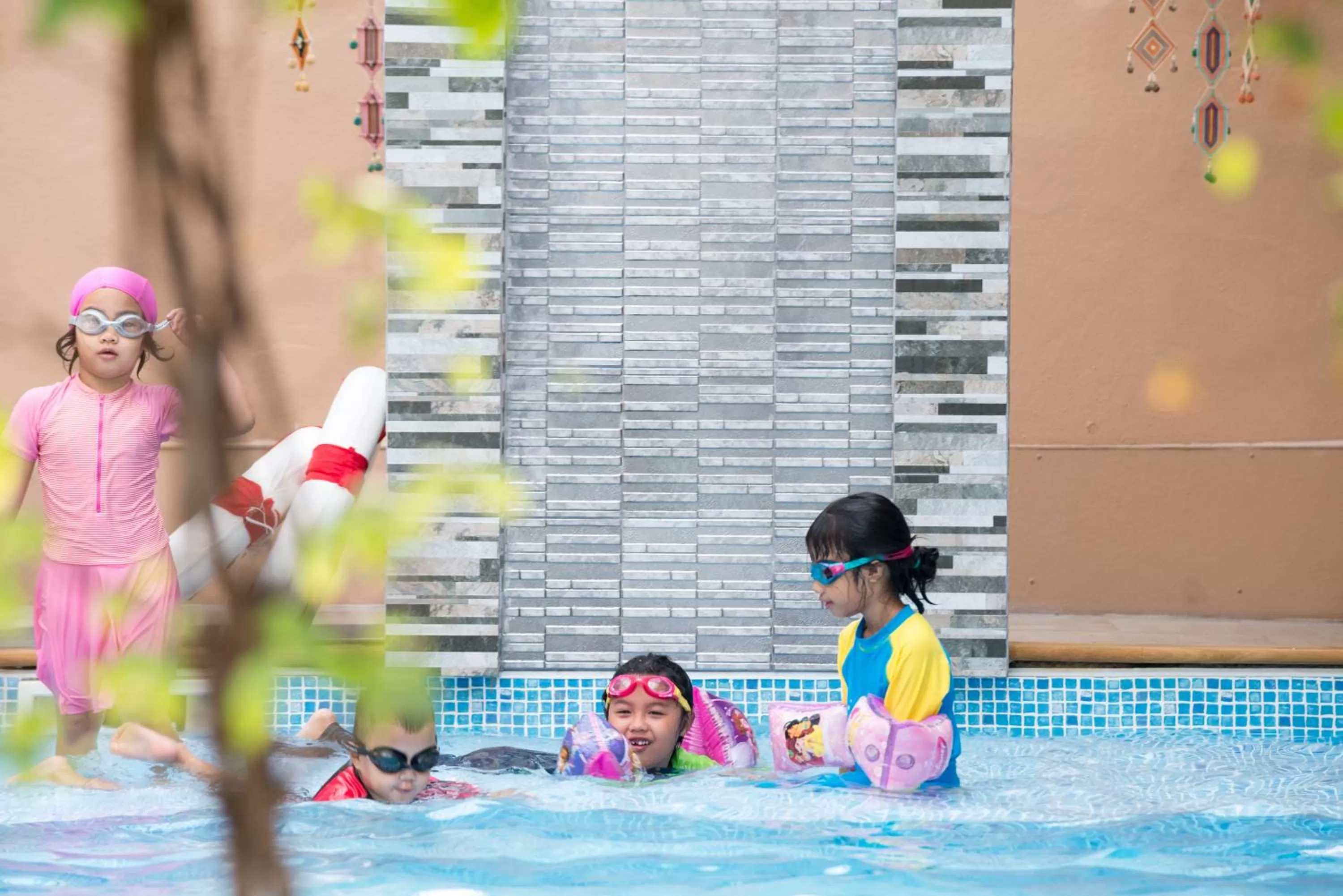 Swimming pool in We Briza Hotel Chiangmai