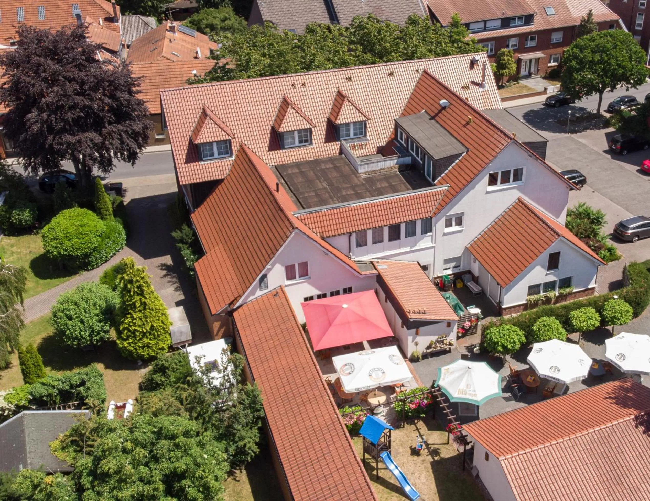 Bird's eye view in Hotel zur Davert