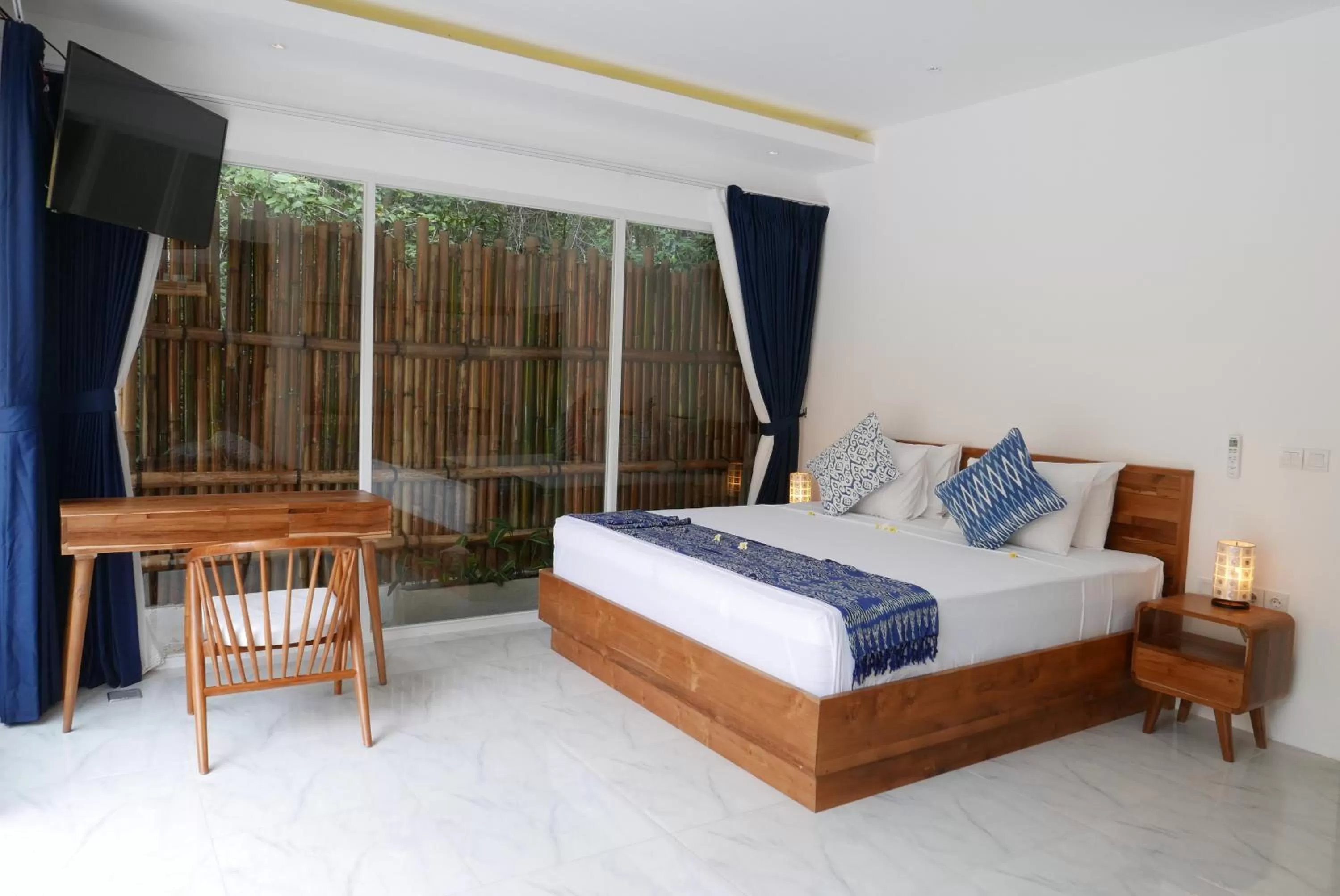 Bed in Seri Resort Gili Meno - Adults Only