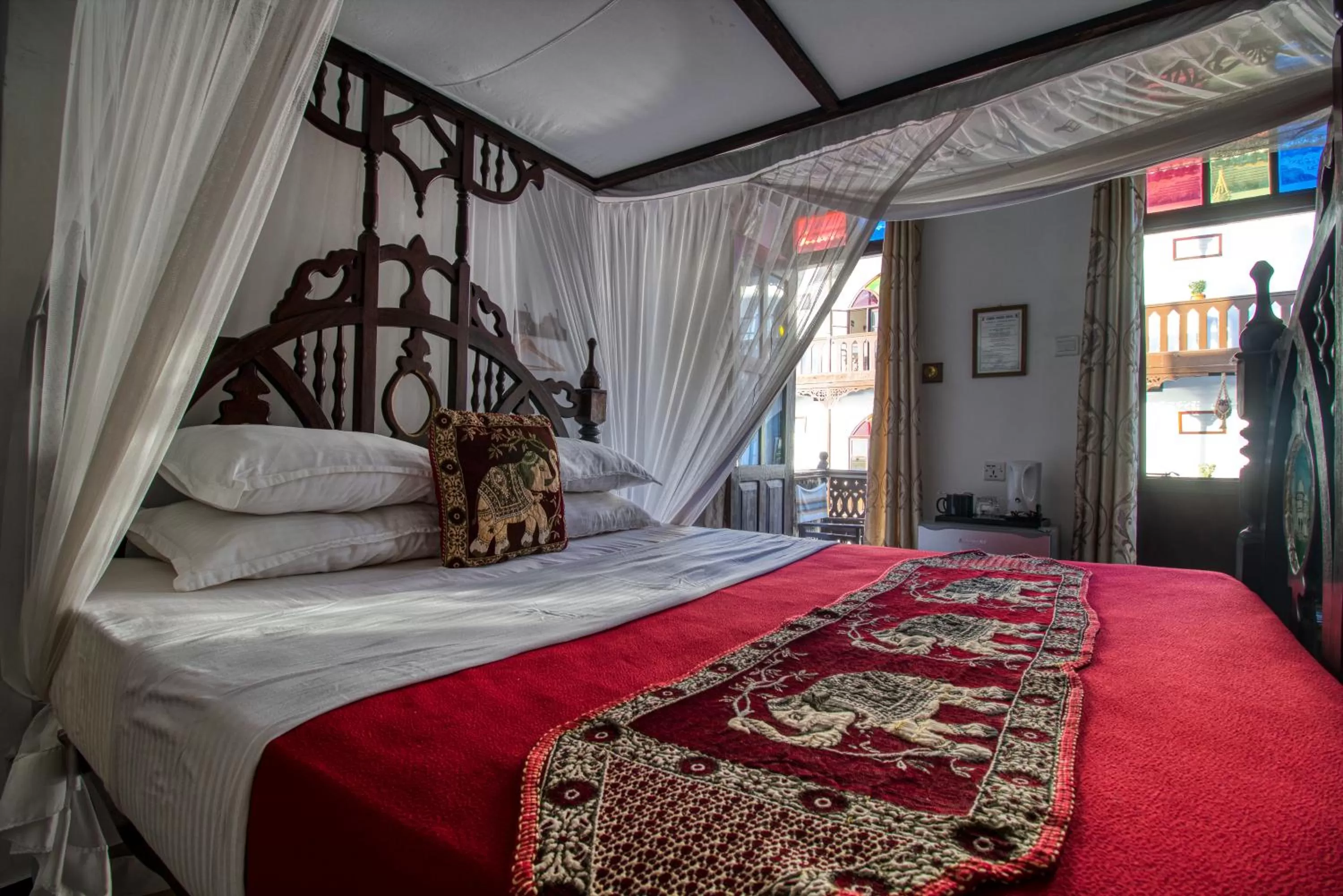 Bed in Tembo House Hotel