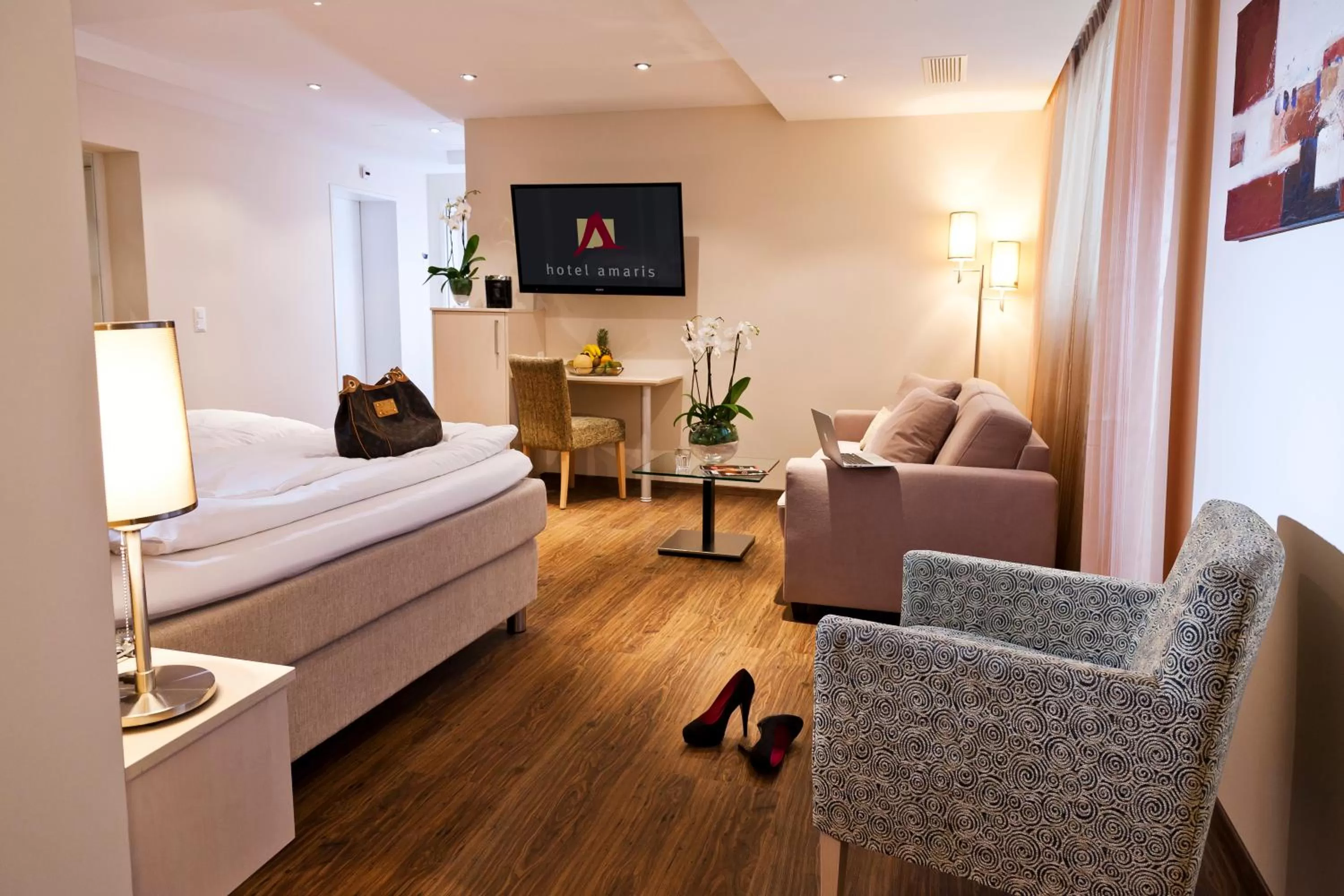 Bedroom, Bed in Hotel Amaris