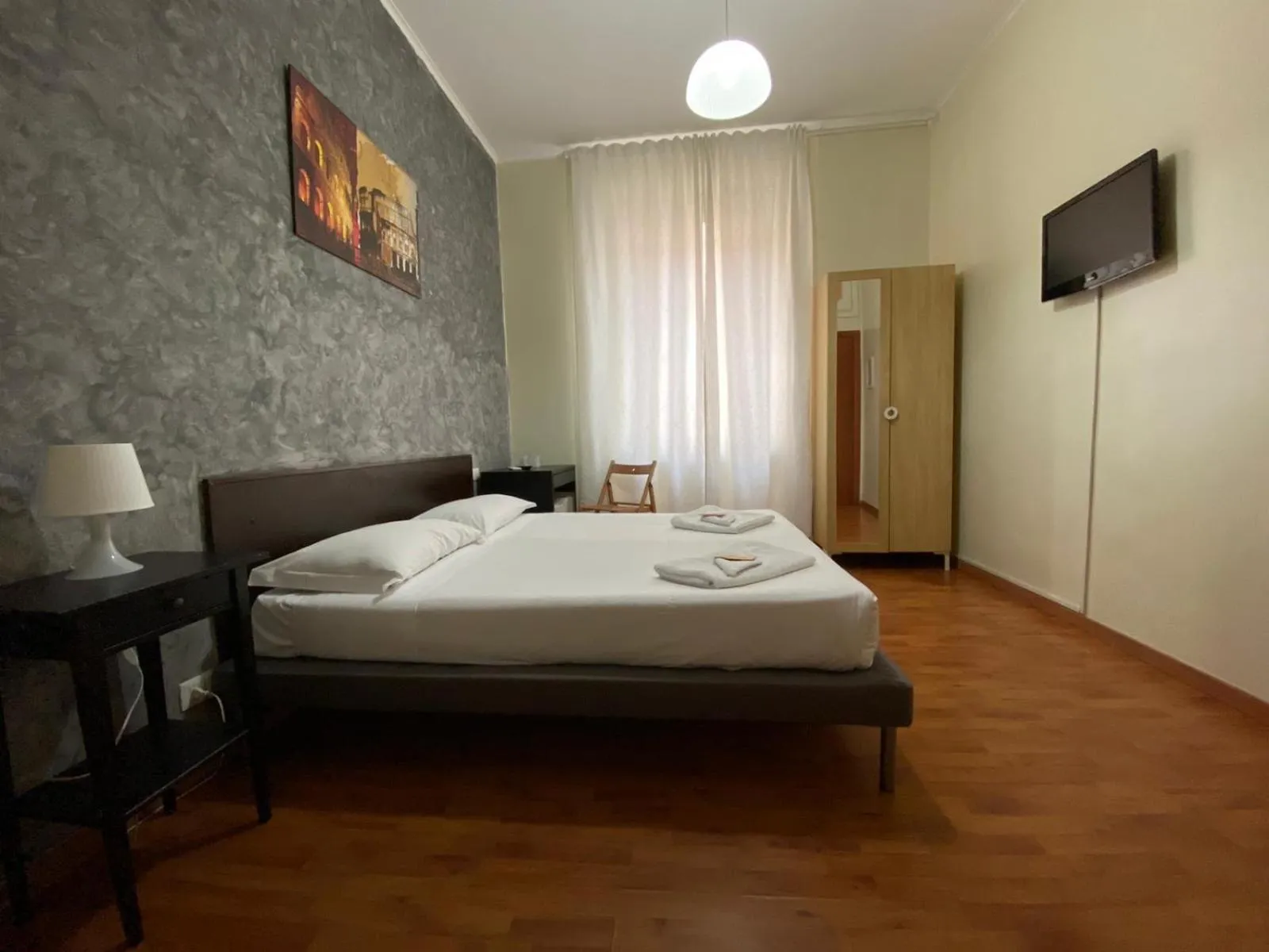 Bedroom, Bed in The Place In Rome Guest House