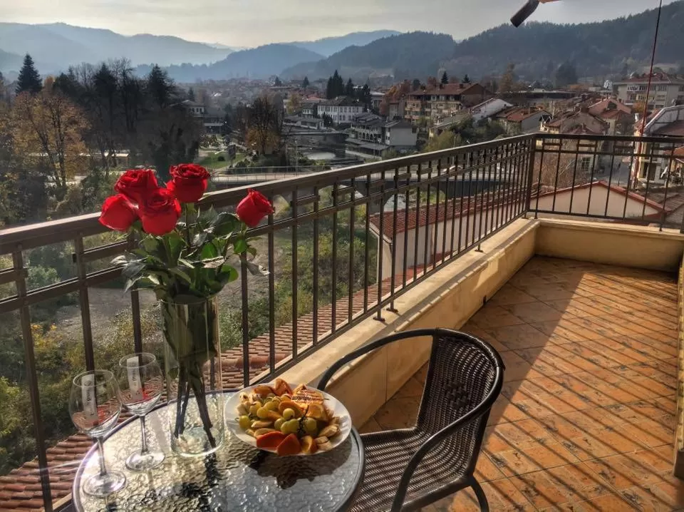 Balcony/Terrace in Troyan Plaza Hotel