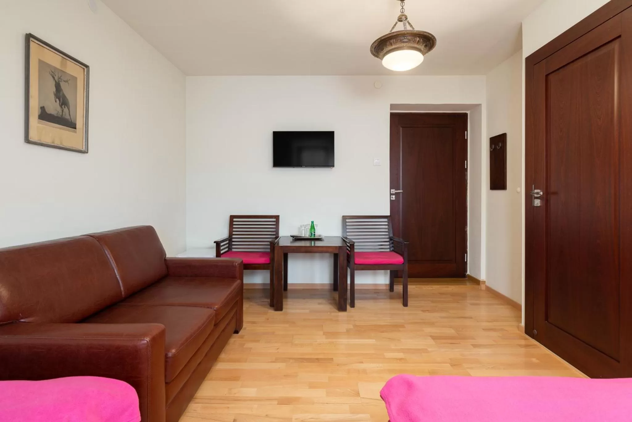 Seating area in Hotel Beskid