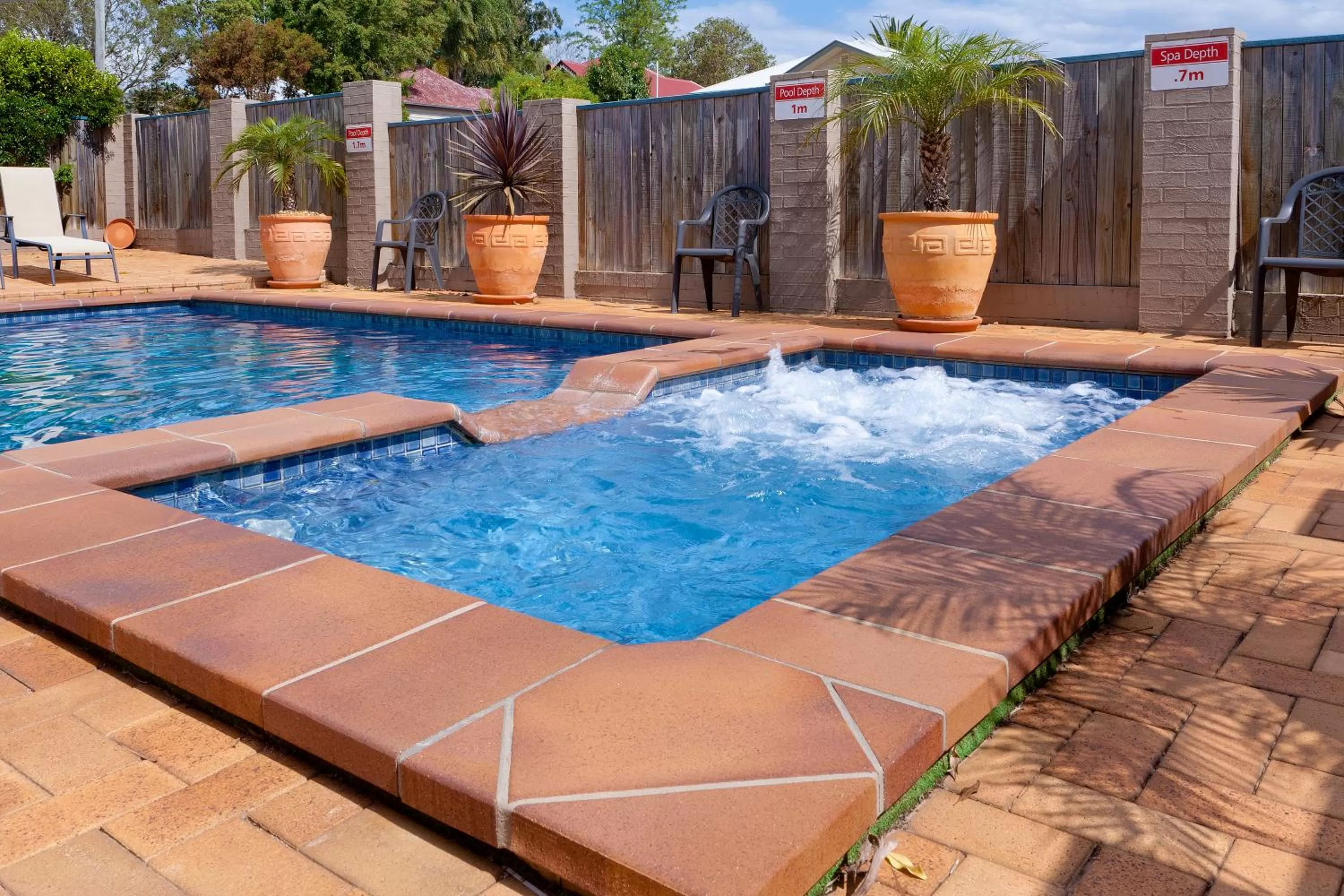 Spa and wellness centre/facilities in Leichhardt Motor Inn