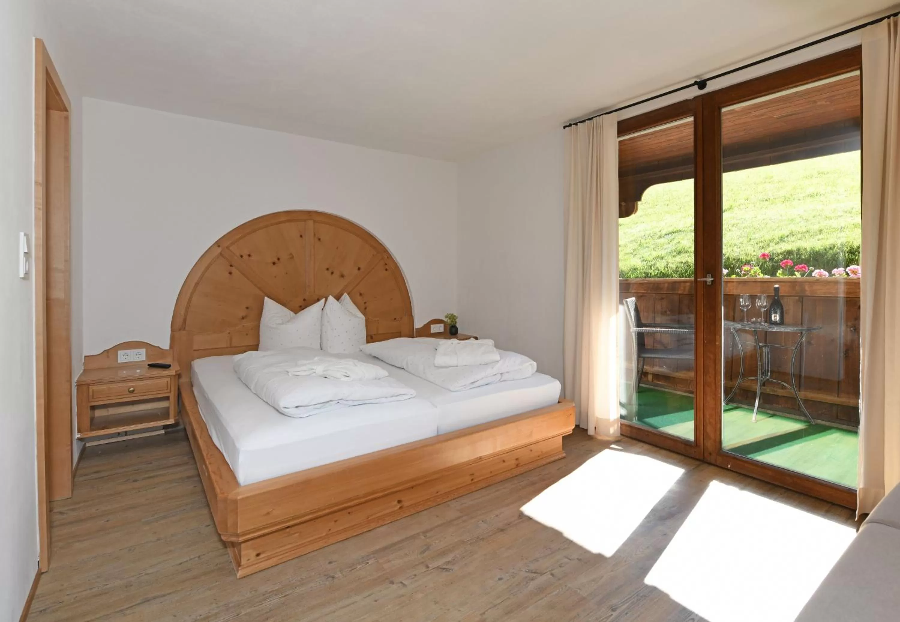 Bedroom, Bed in St Hubertus BnB