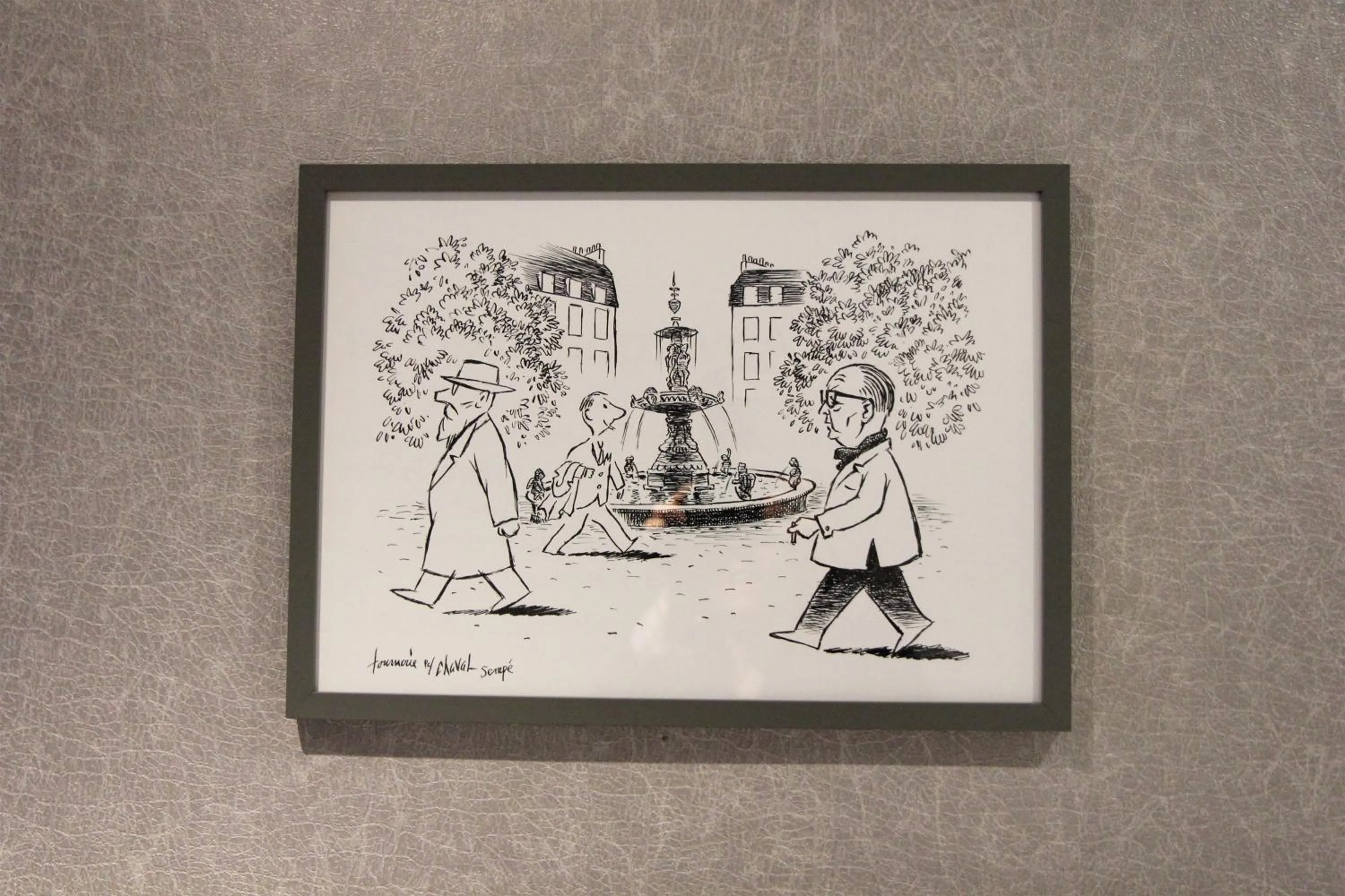 Decorative detail in Hotel Litteraire Alexandre Vialatte, BW Signature Collection