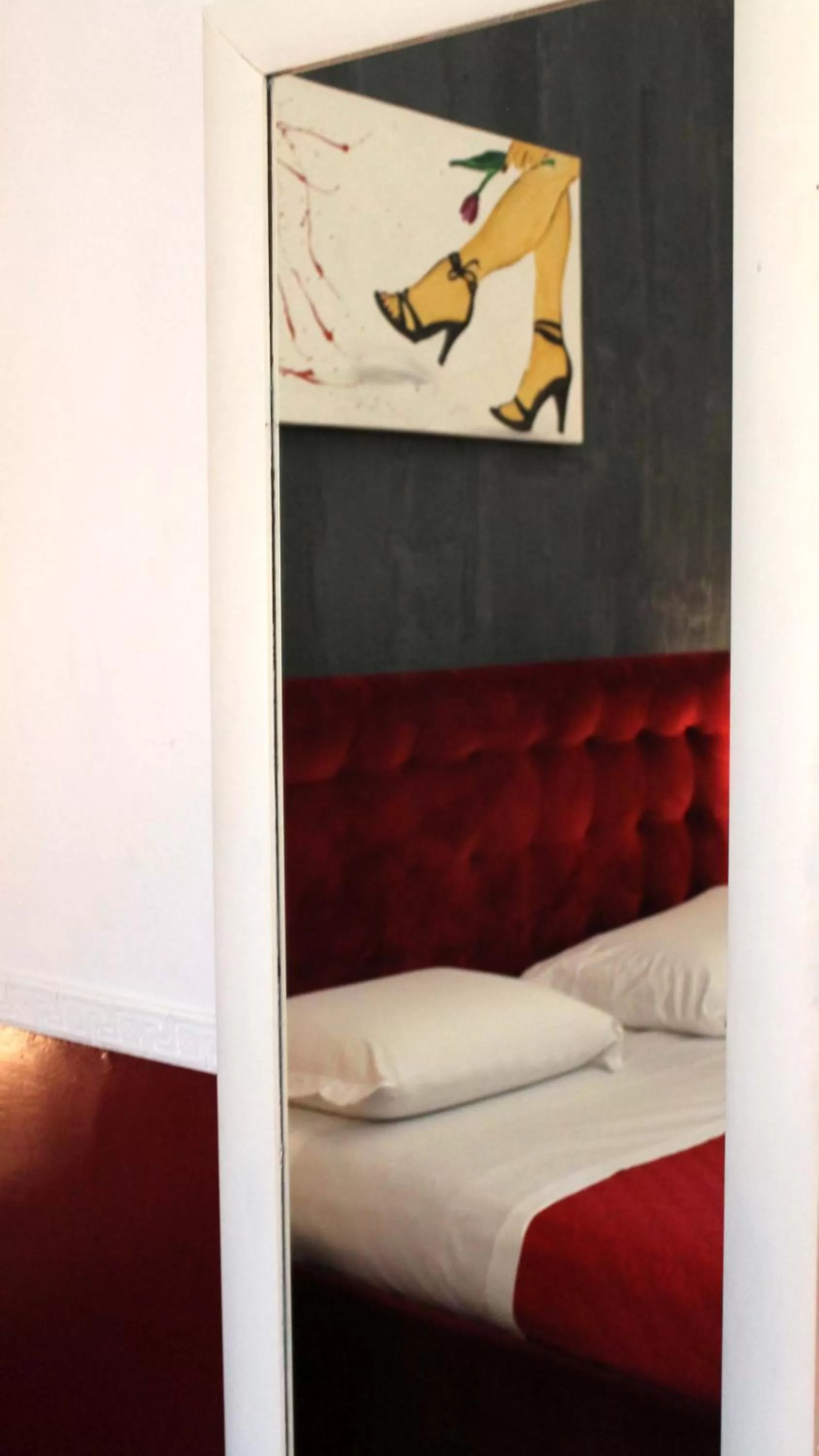 Bedroom, Bed in Villa Flora