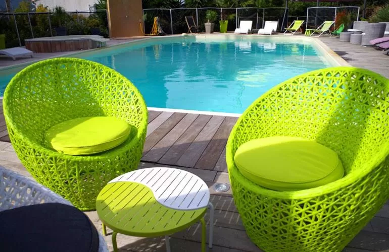 Swimming pool in B&B Val D'azur