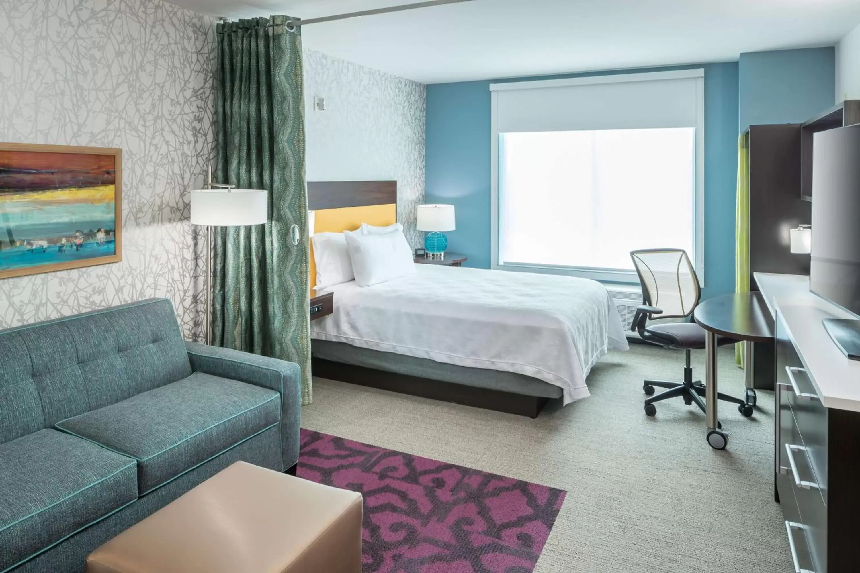 Queen Studio Suite - Hearing Access/Non-Smoking in Home2 Suites by Hilton Fort Worth Cultural District Queen Studio Suite - Hearing Access/Non-Smoking in Home2 Suites by Hilton Fort Worth Cultural District