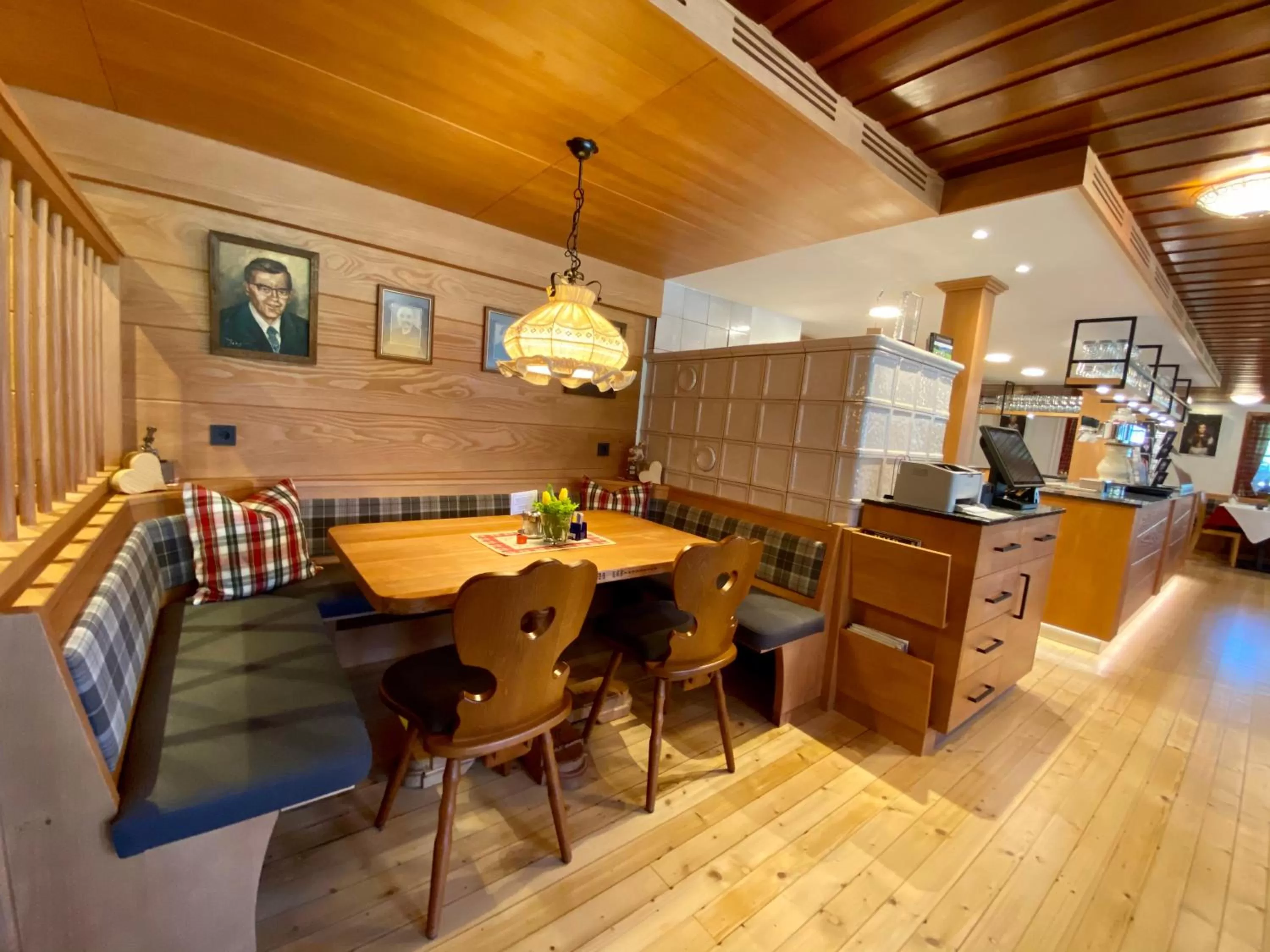 Dining area in Gasthaus Staude