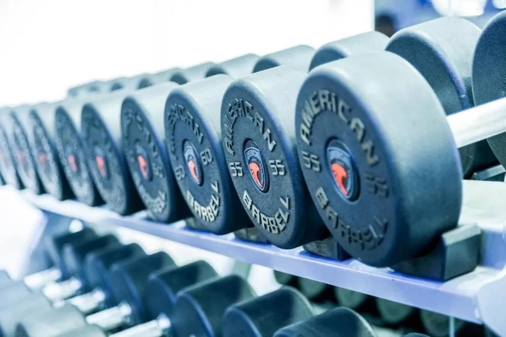 Fitness centre/facilities in Harir Palace Hotel