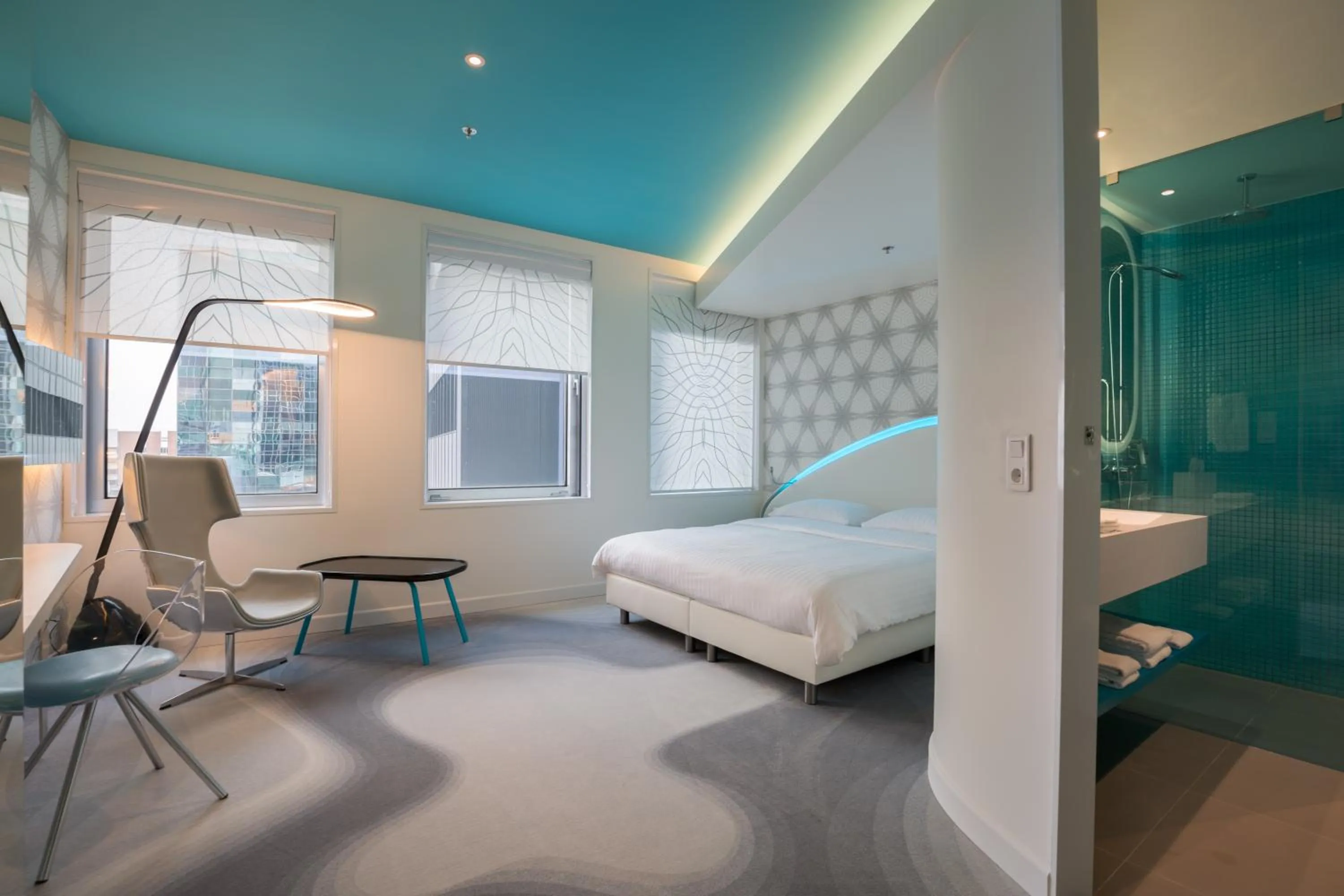 Bed in Park Inn by Radisson Amsterdam City West