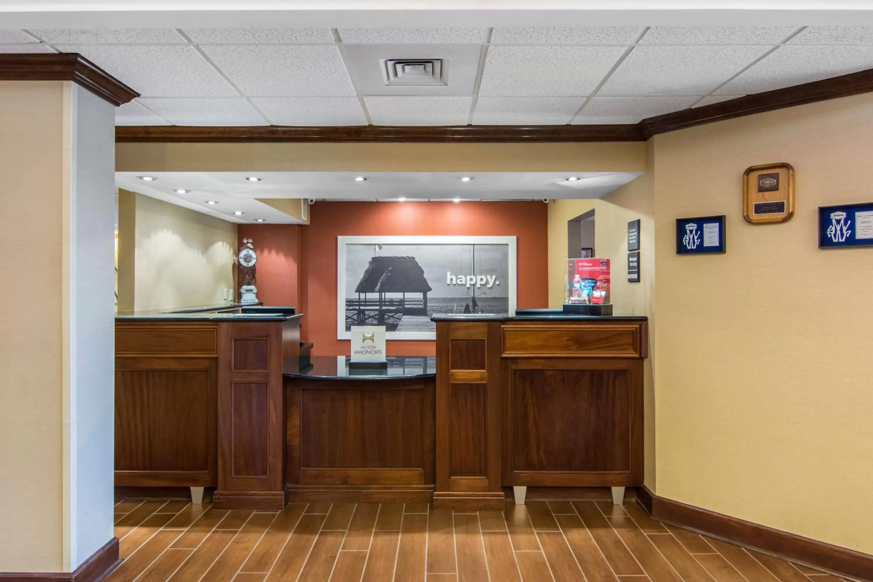 Lobby or reception in Hampton Inn South Hill