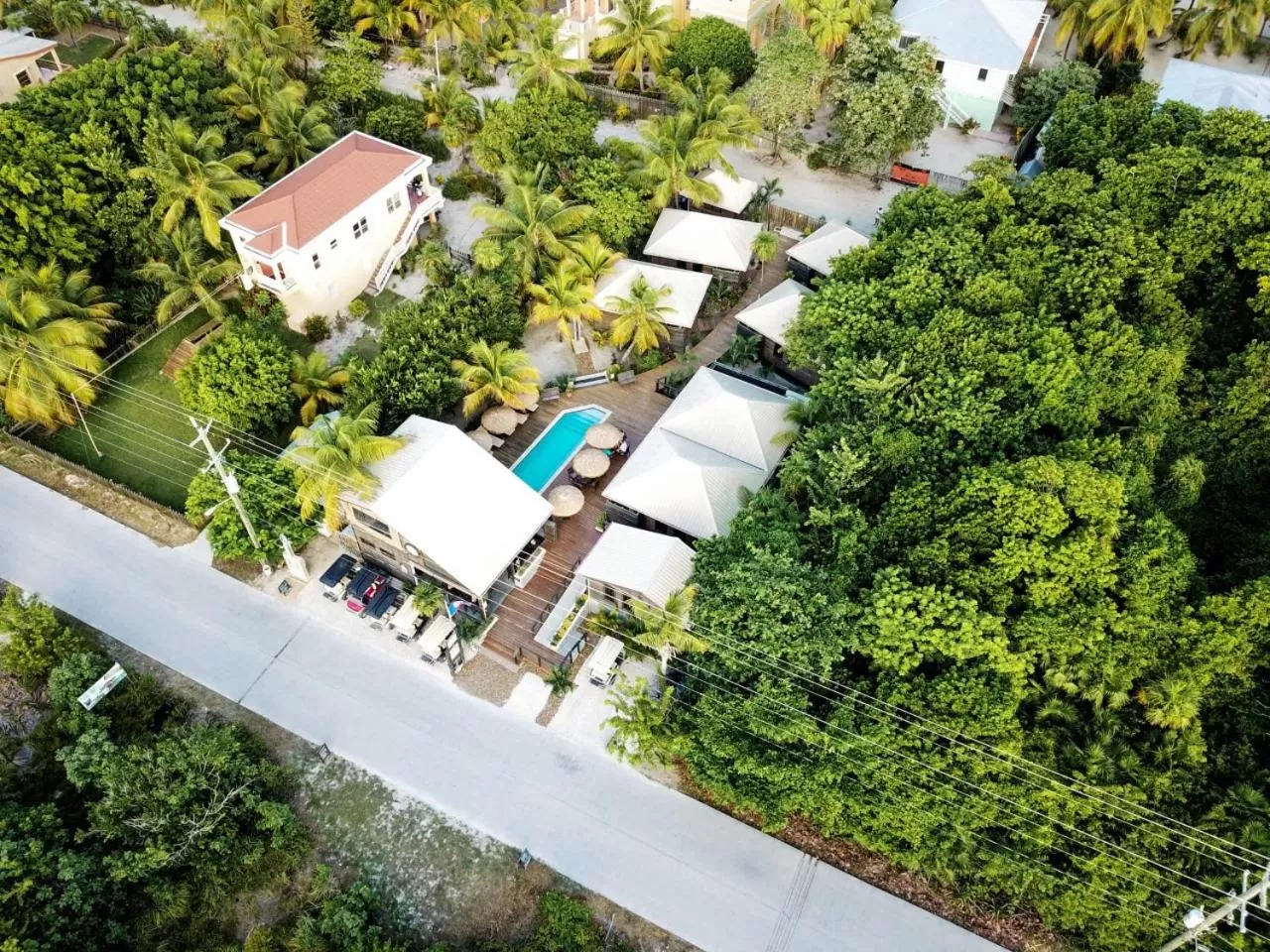 View (from property/room), Bird's-eye View in PUR Boutique Cabanas, Adults Only