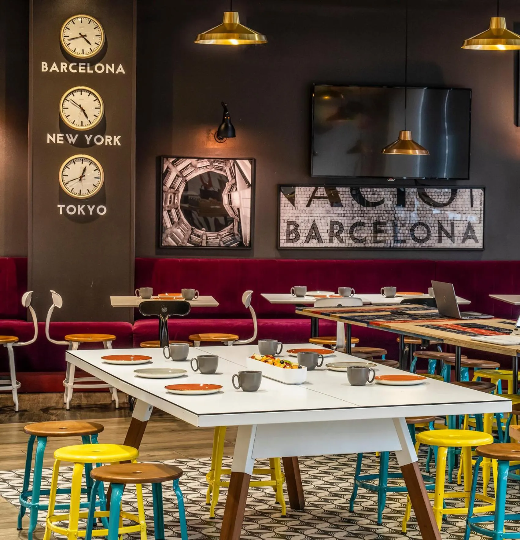 Breakfast in ibis Styles Barcelona City Bogatell