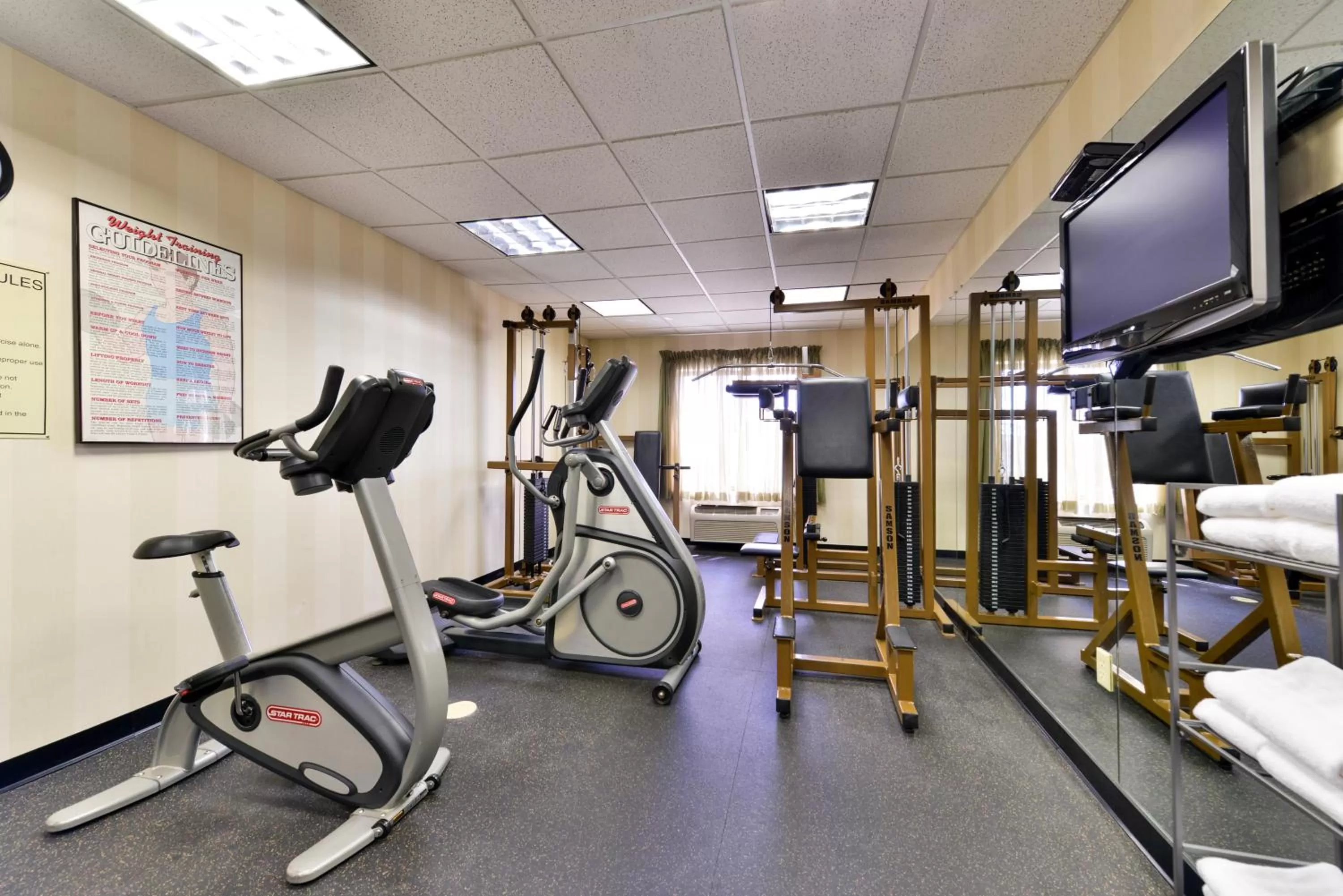 Fitness centre/facilities in Holiday Inn Express Hotel & Suites Las Cruces by IHG