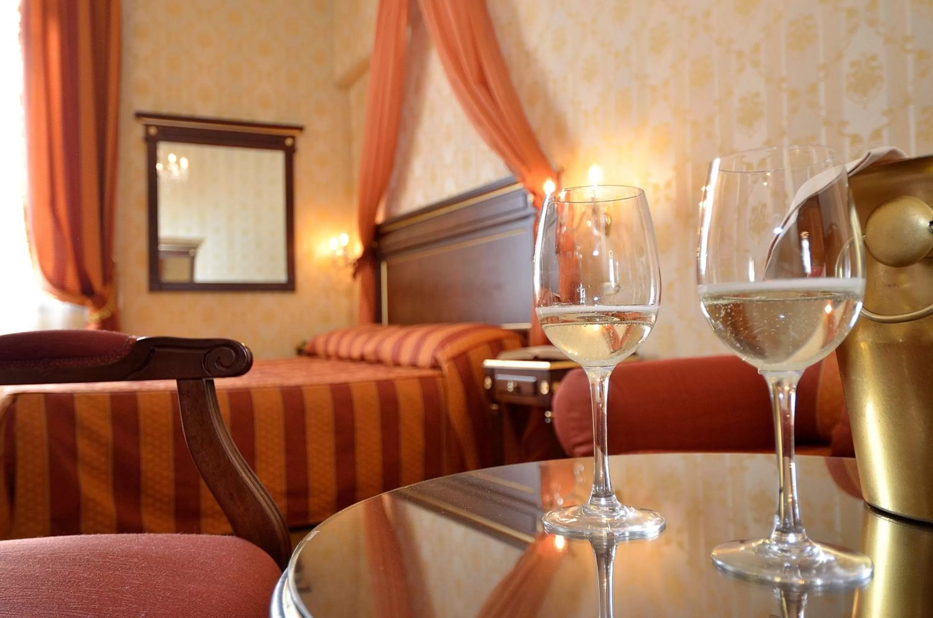 Decorative detail in Locanda La Corte