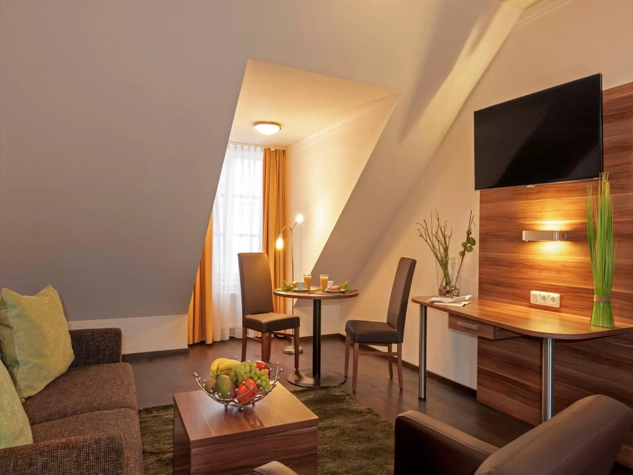 Seating area in BATU Apart Hotel