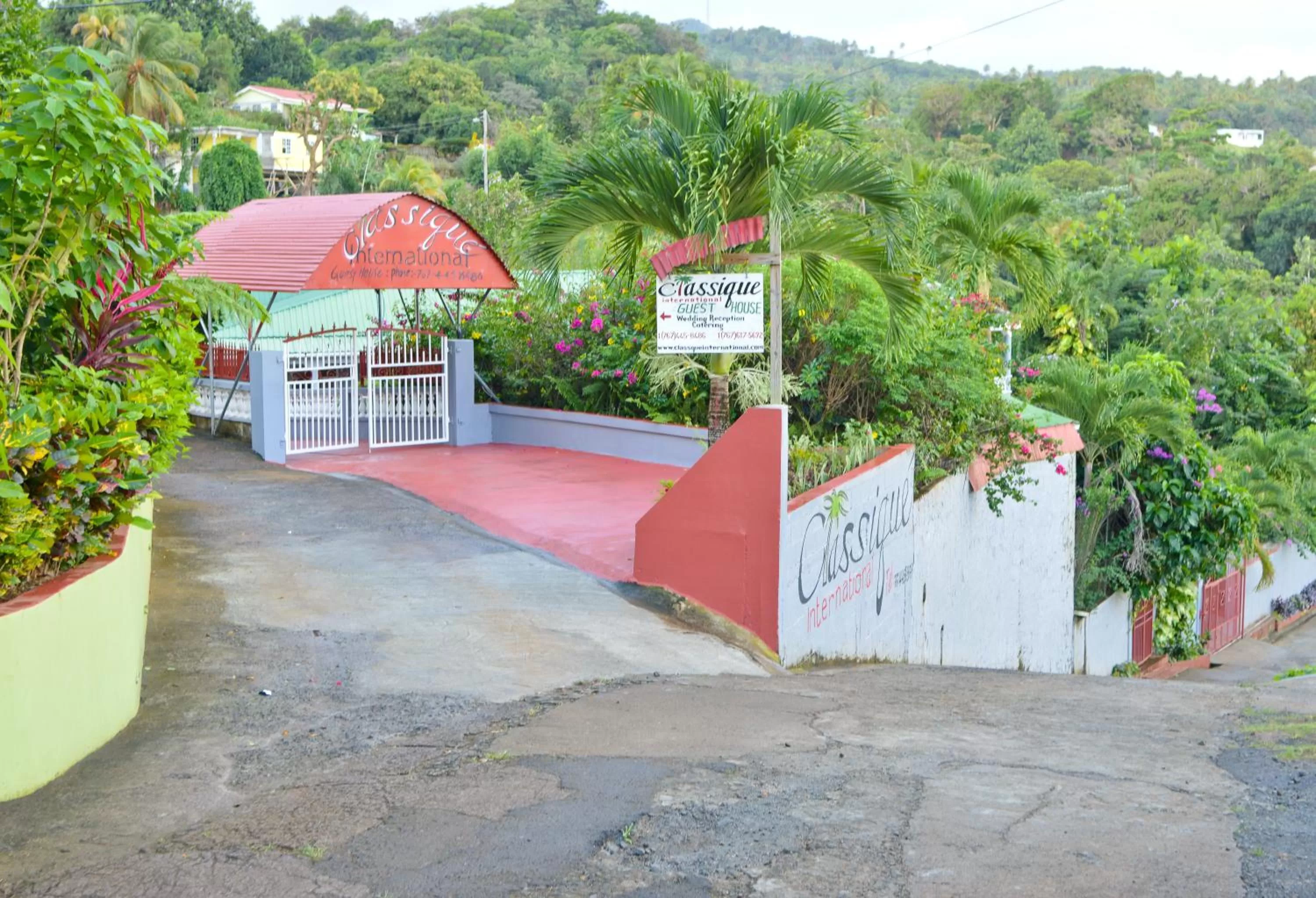 Facade/entrance, Property Building in Classique International in Dominica