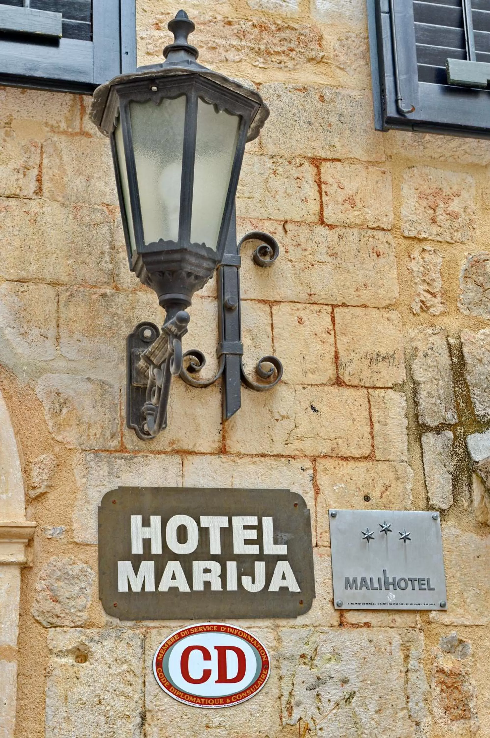 Property logo or sign in Hotel Marija