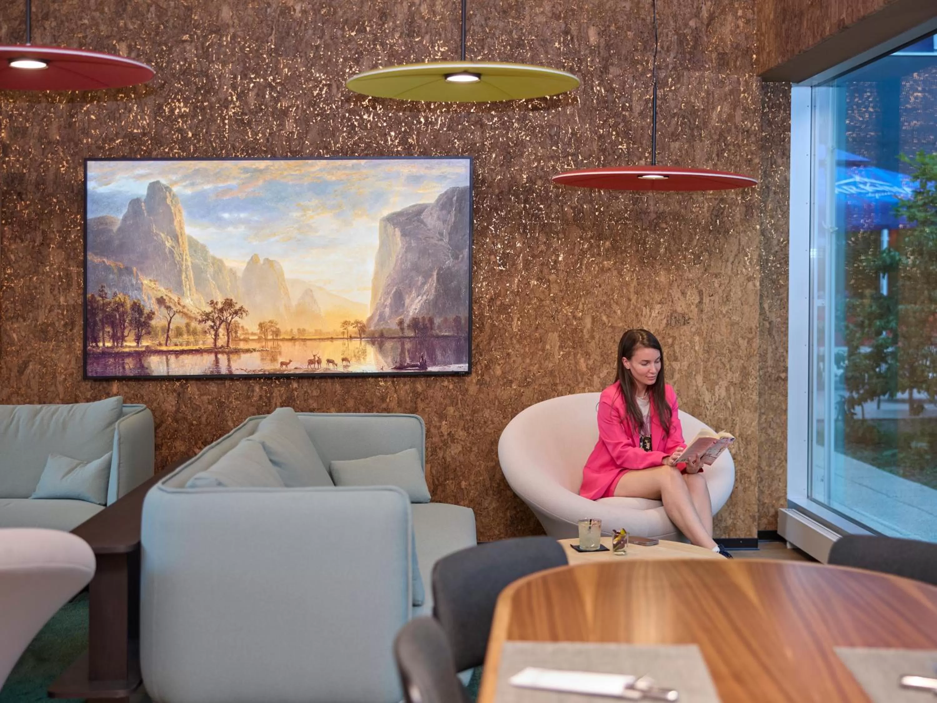 Lobby or reception in Novotel Zurich City West