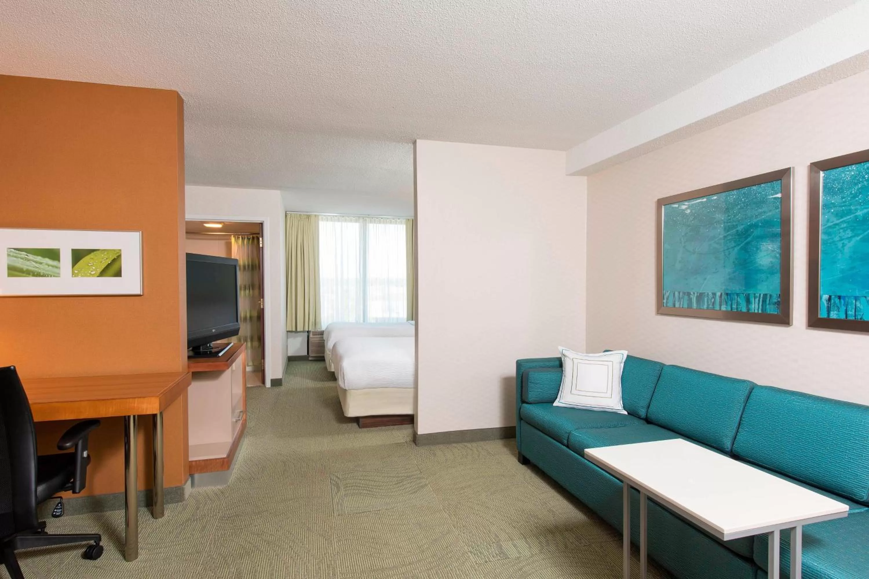 Studio with Two Double Beds and Sofa Bed - Hearing Accessible in SpringHill Suites by Marriott Peoria