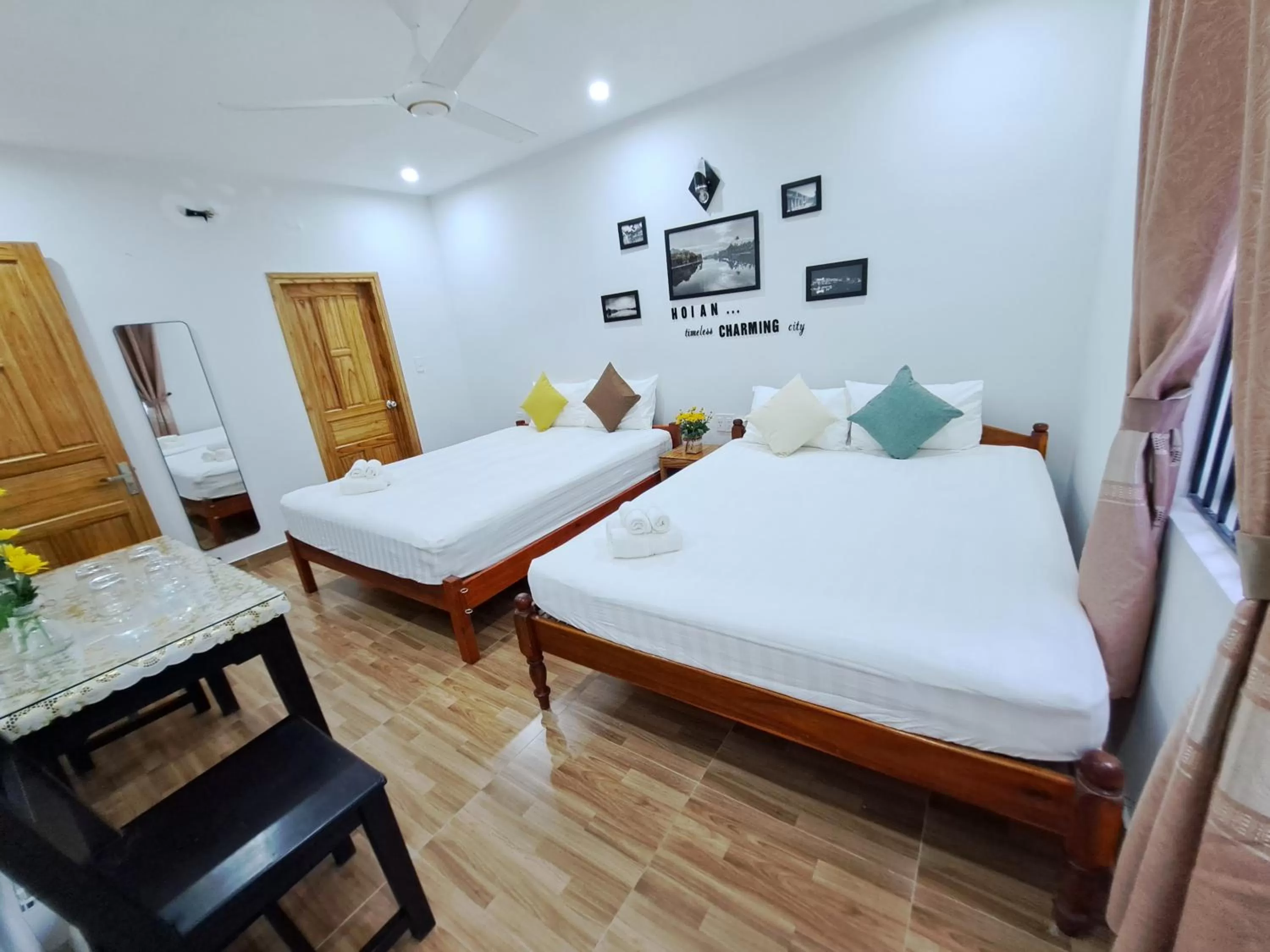 Bed in GREEN TOWN hotel HỘI AN