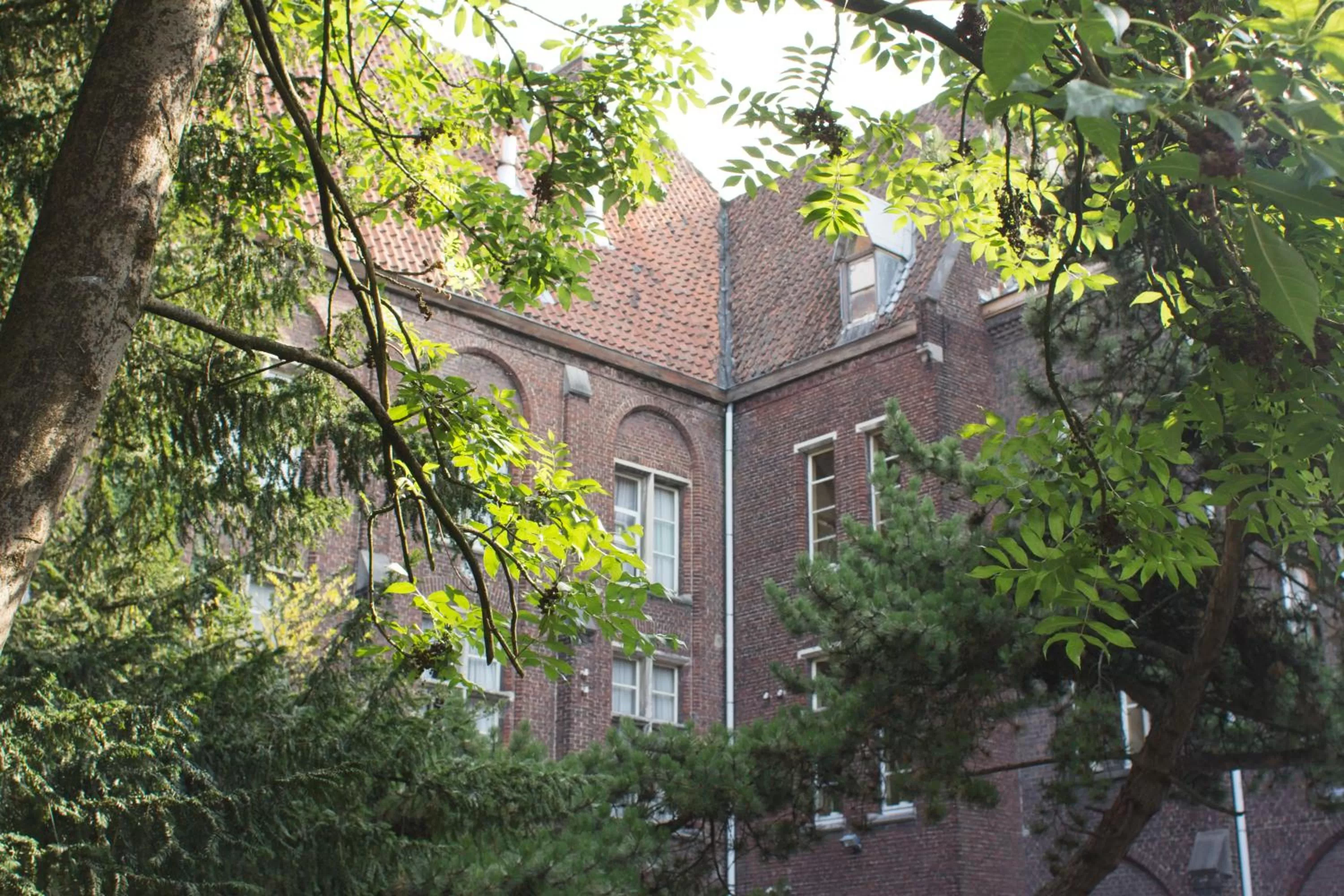 Garden view, Property Building in Guesthouse PoortAckere