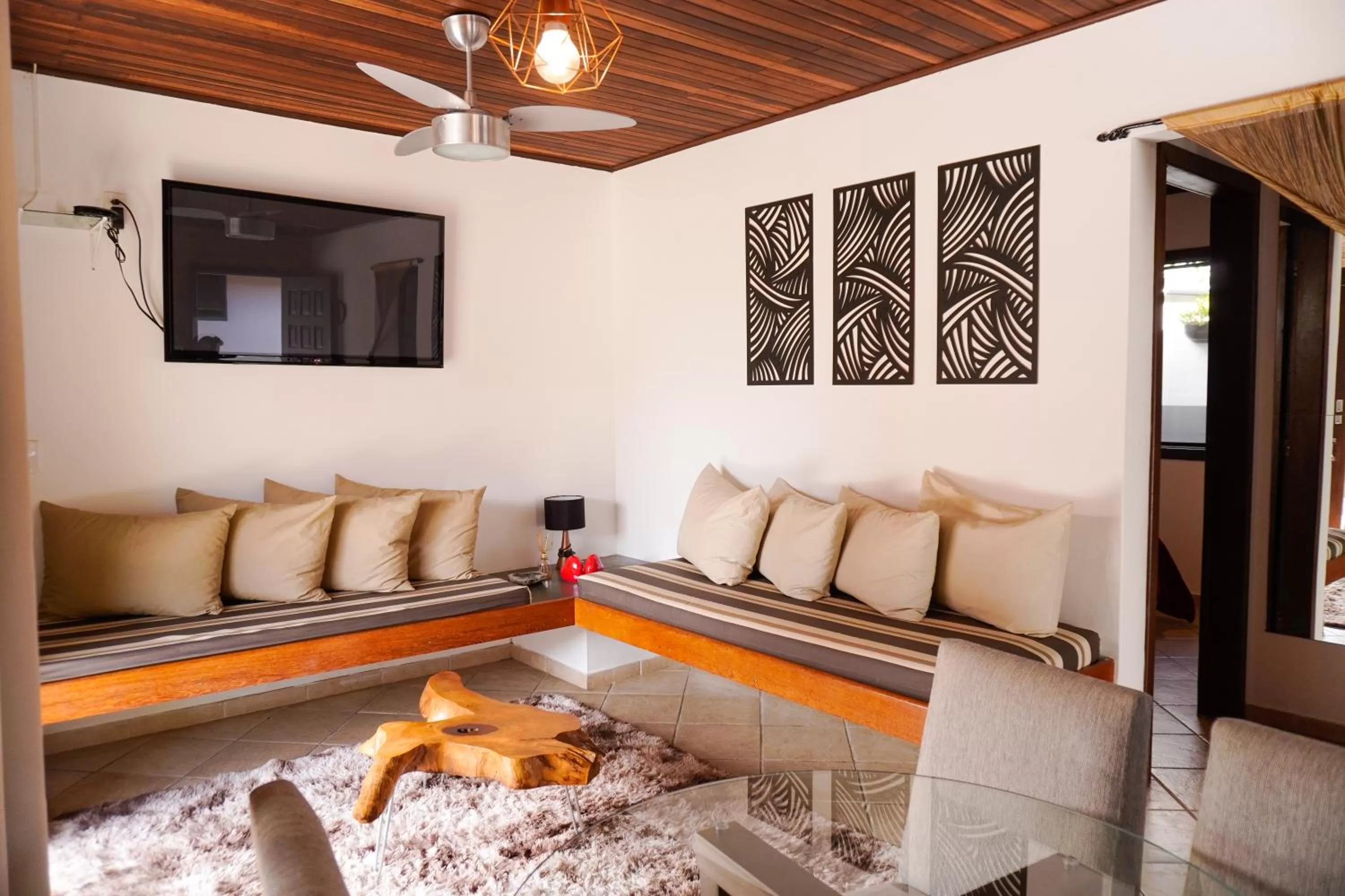 Living room, Seating Area in Pousada Dunasol Floripa