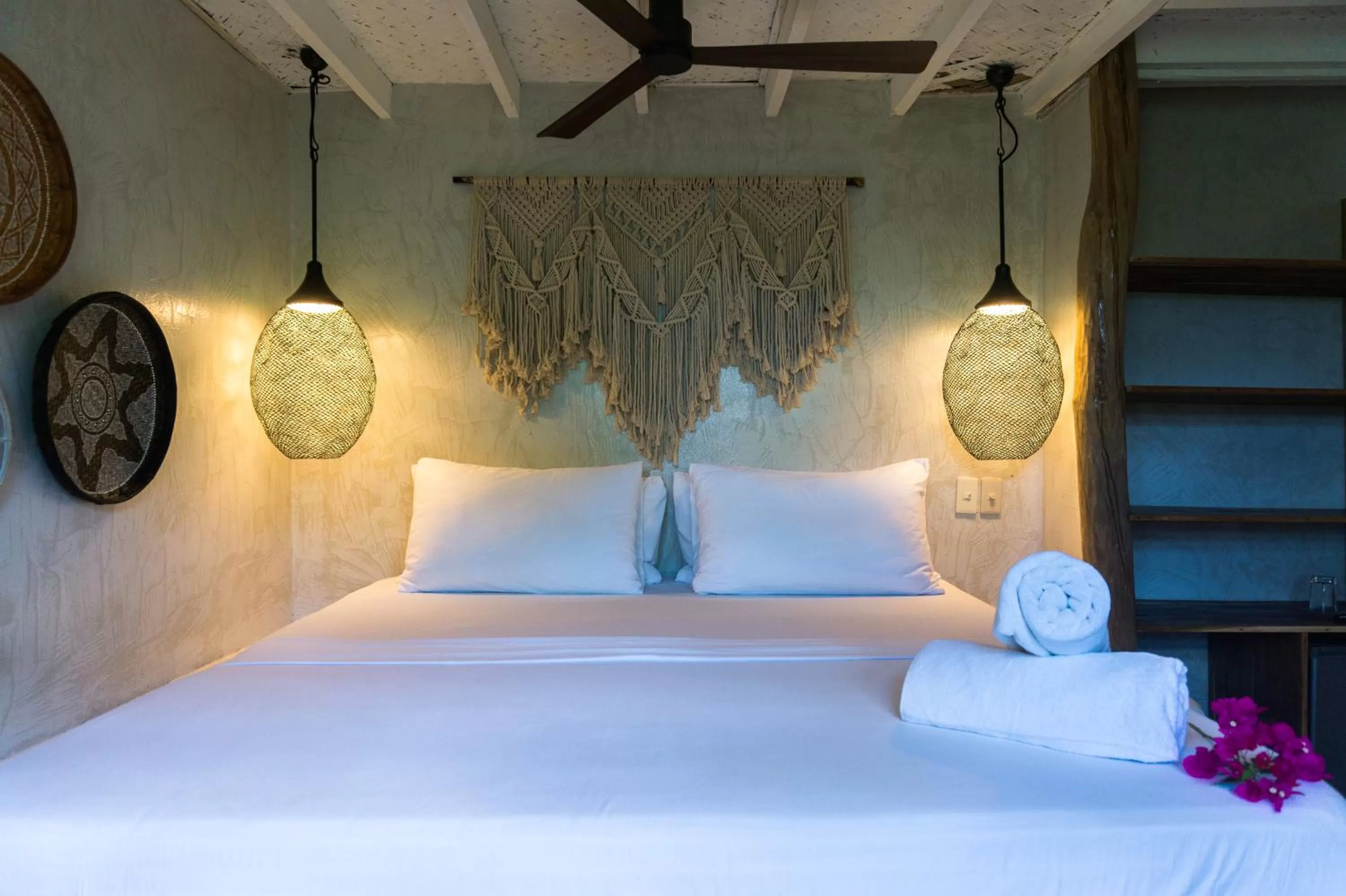 Bed in Terra Sancta Resort