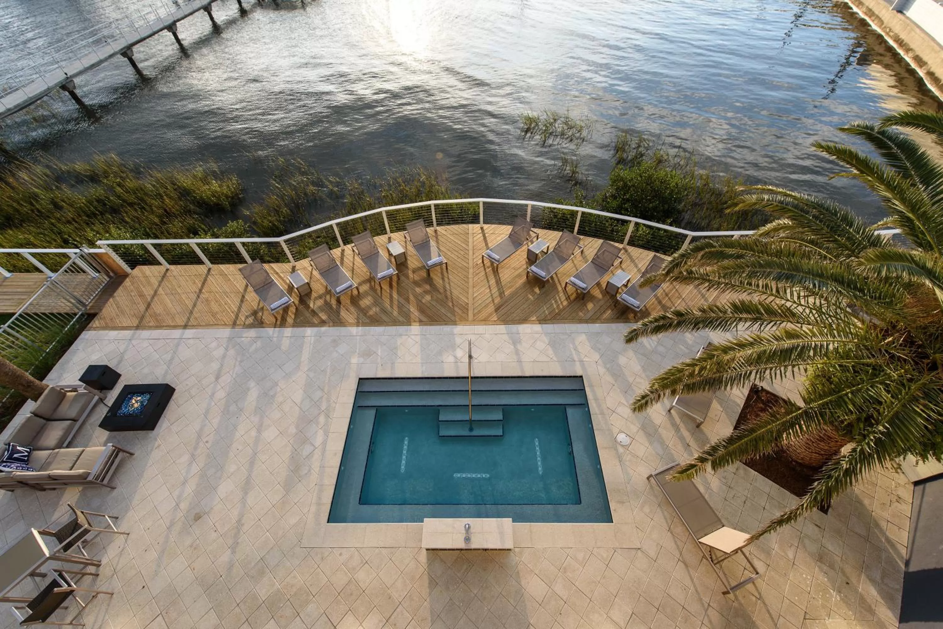 Bird's eye view in Marker 8 Hotel and Marina