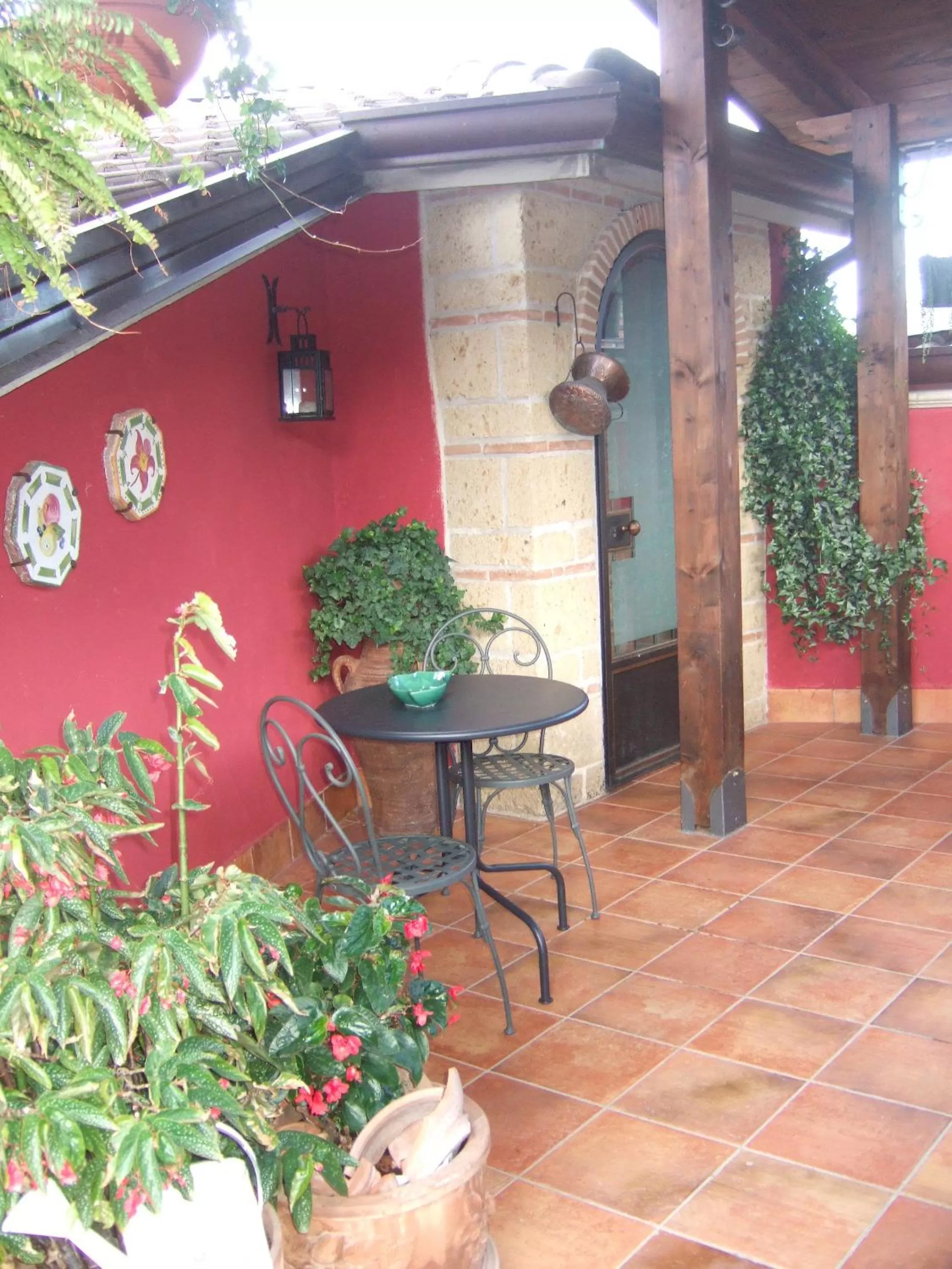 Balcony/Terrace in B&B MontAlbano