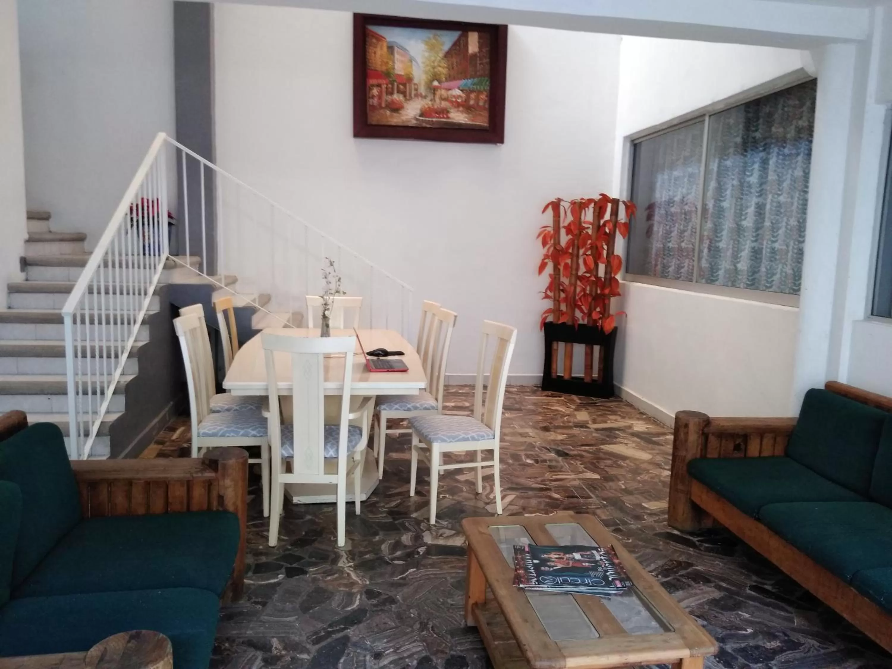 Lobby or reception in Hotel Juarez