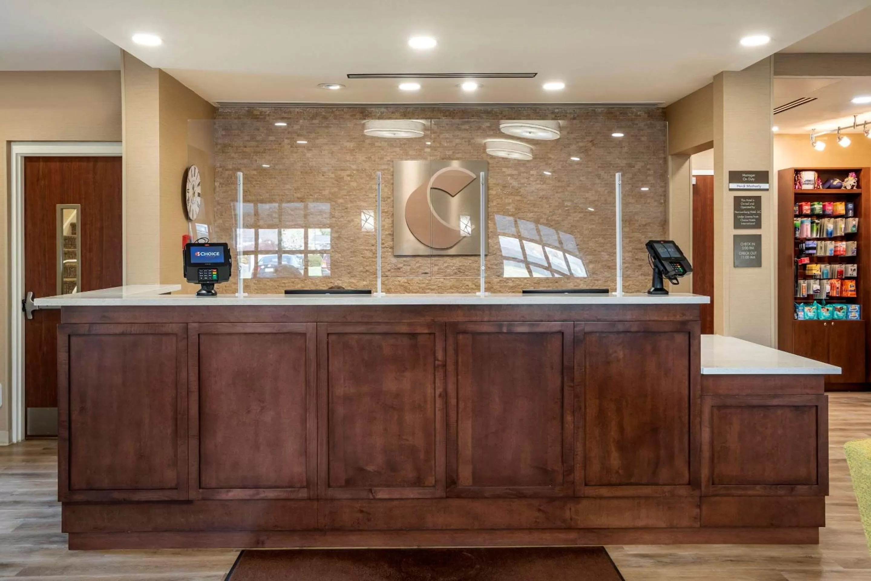 Lobby or reception in Comfort Inn & Suites Harrisonburg