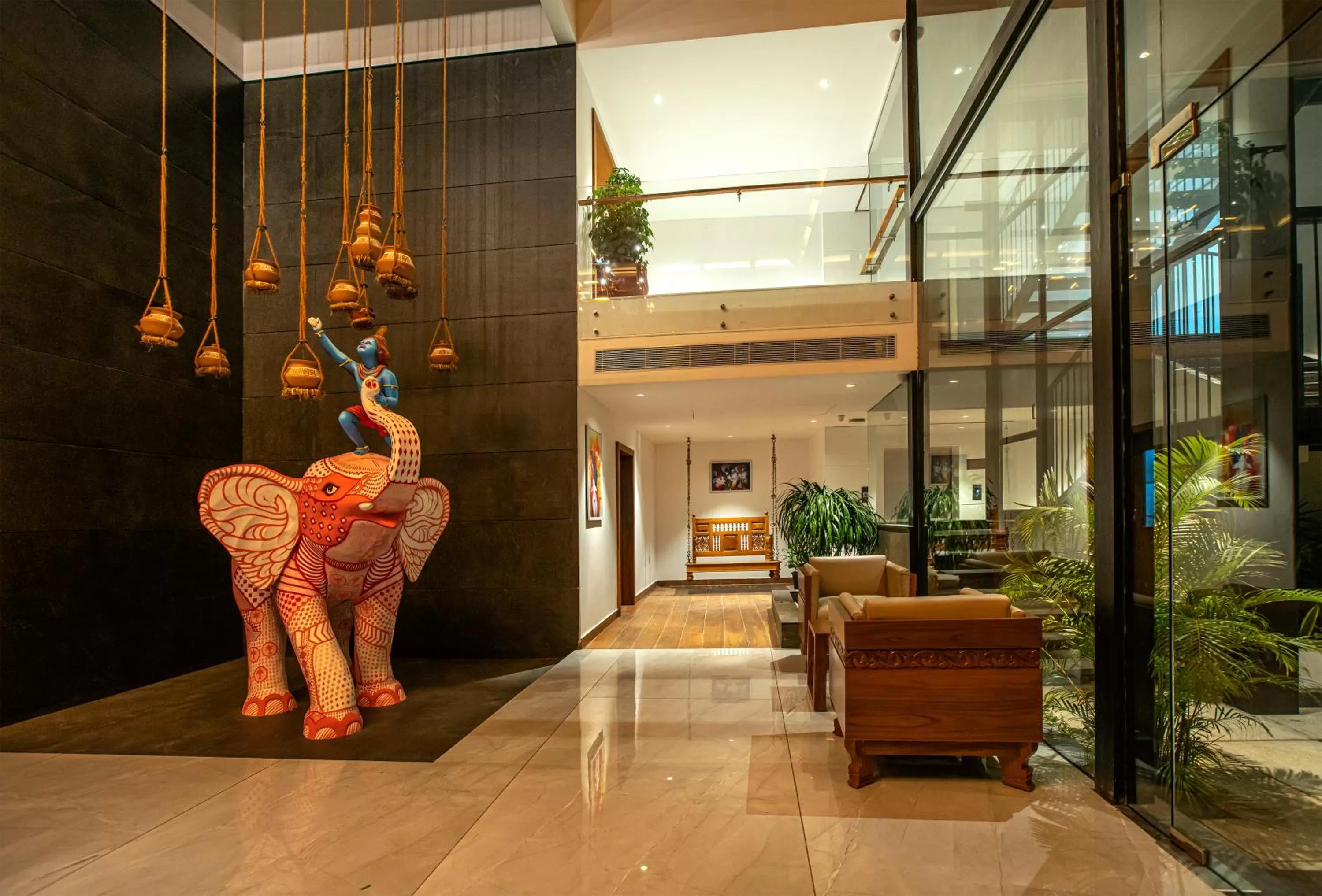 Lobby or reception in Harivaram Yuga