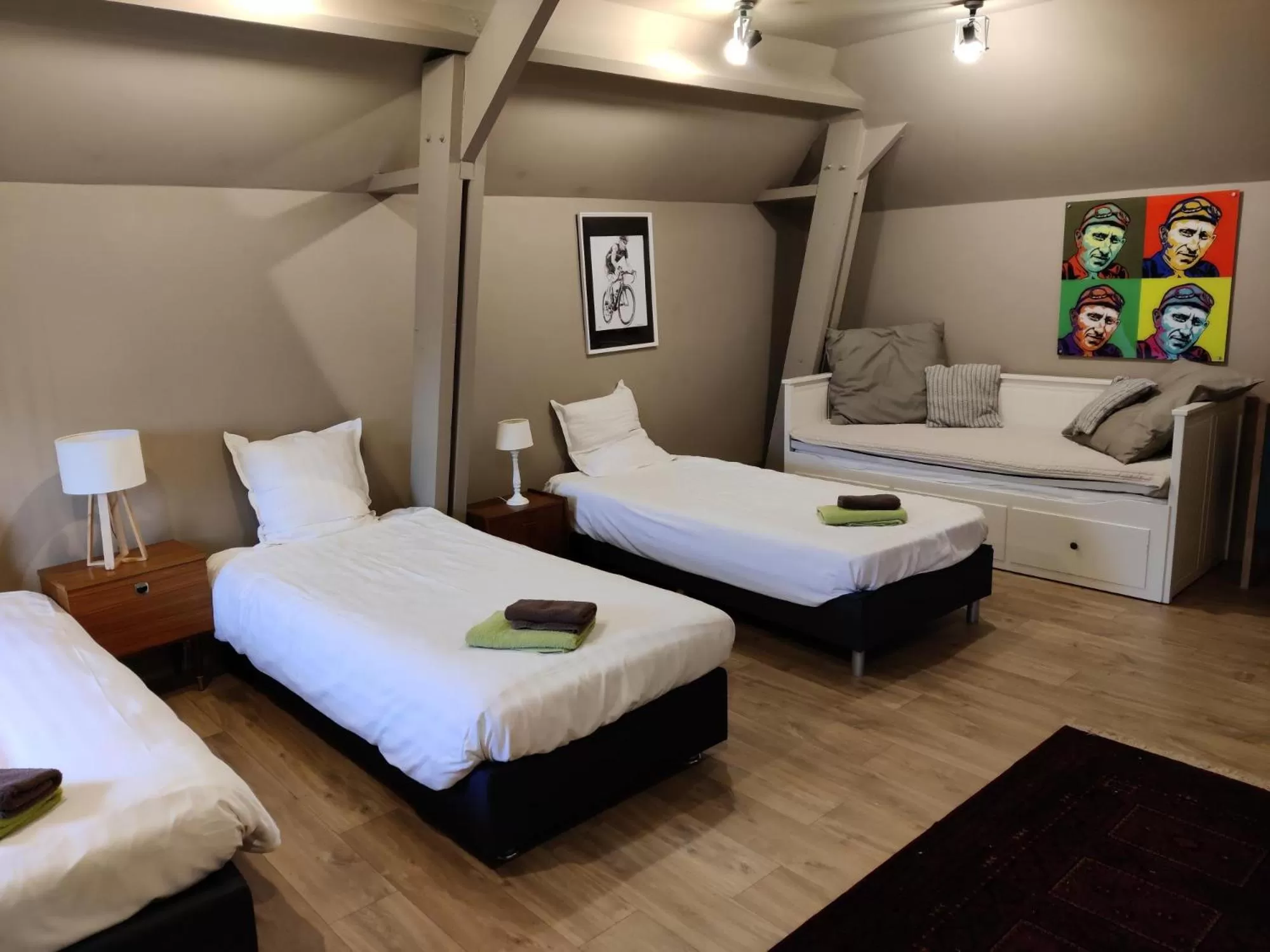 Bed in Flandrien Hotel