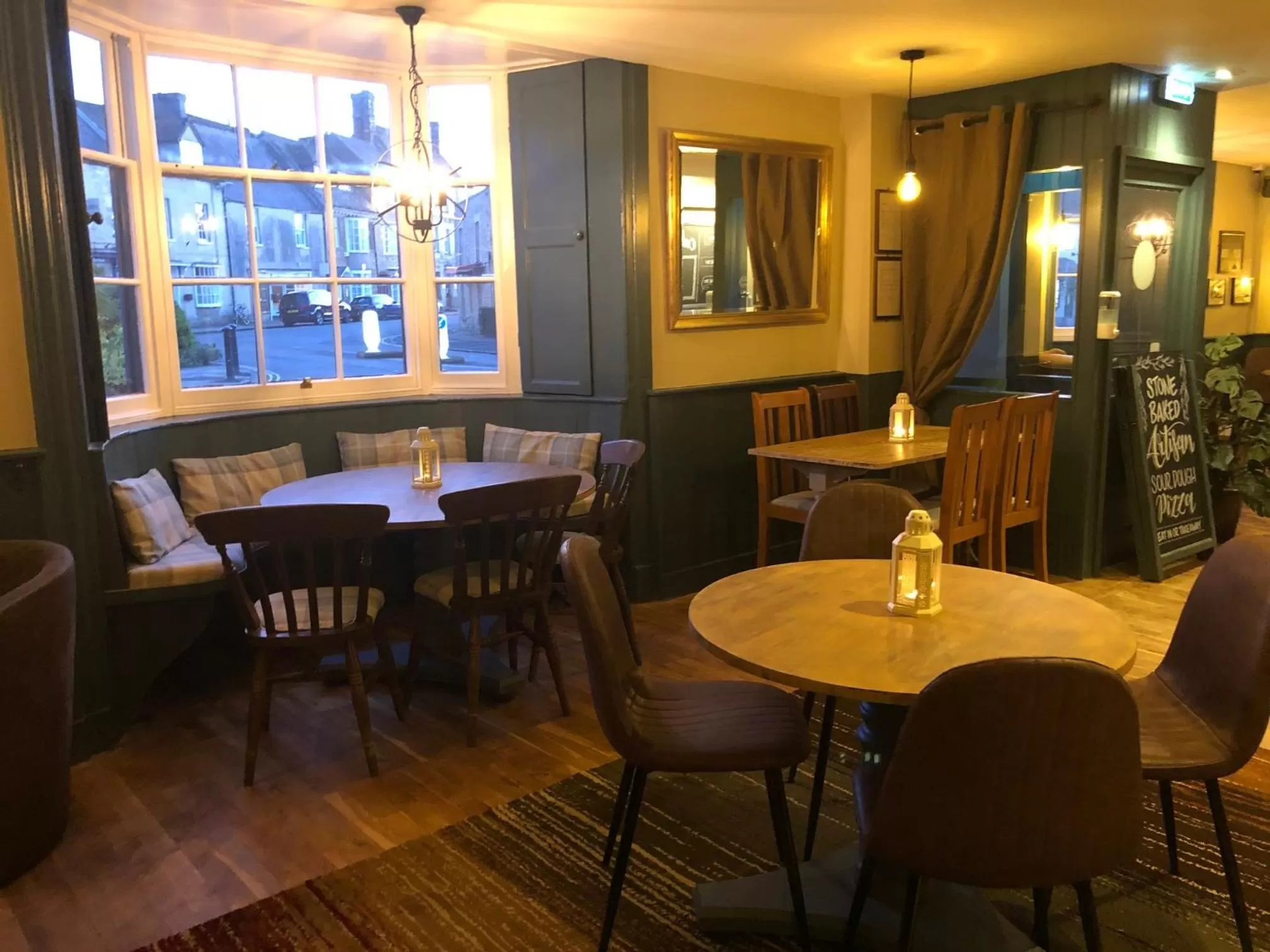 Dining area in The Punchbowl Inn
