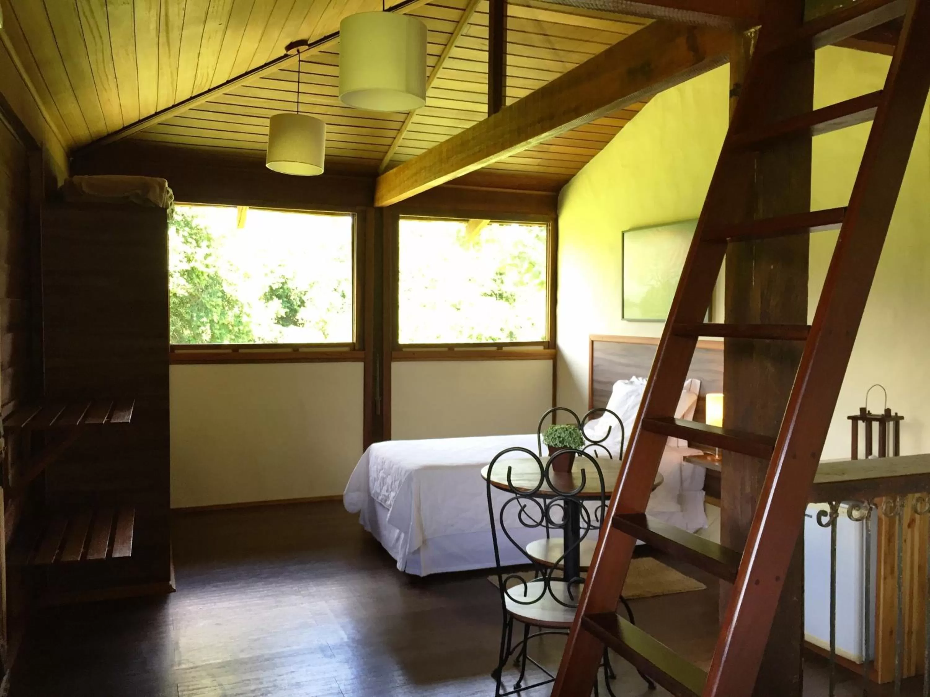 Bed in Hotel Santa Esmeralda