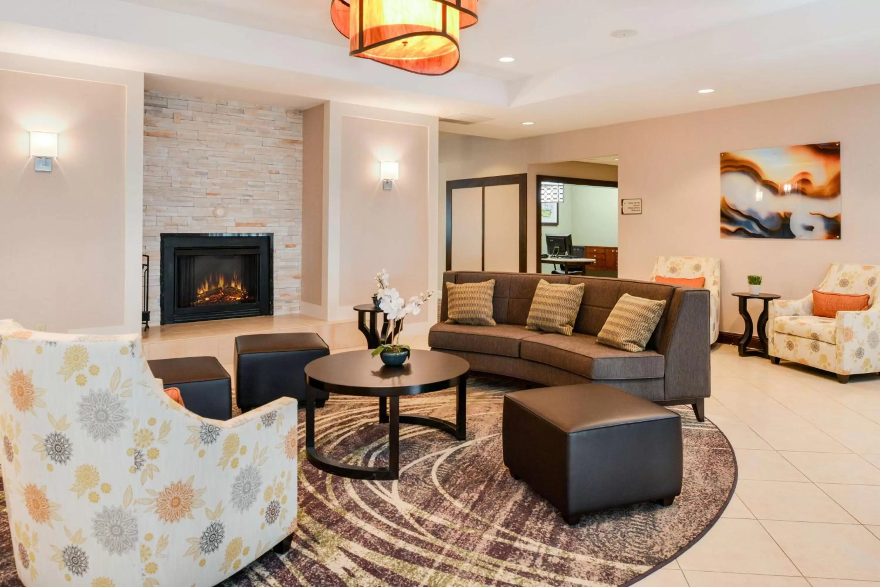 Lobby or reception in Homewood Suites by Hilton Fresno
