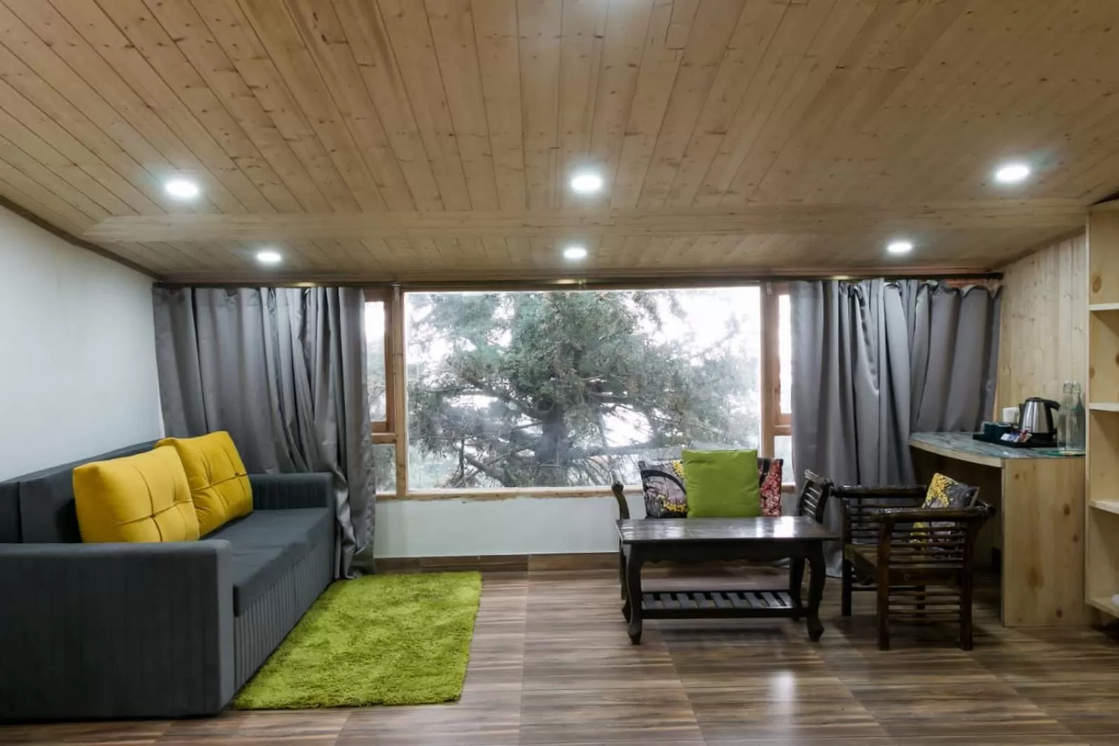 Living room, Seating Area in Jakhu Vibes